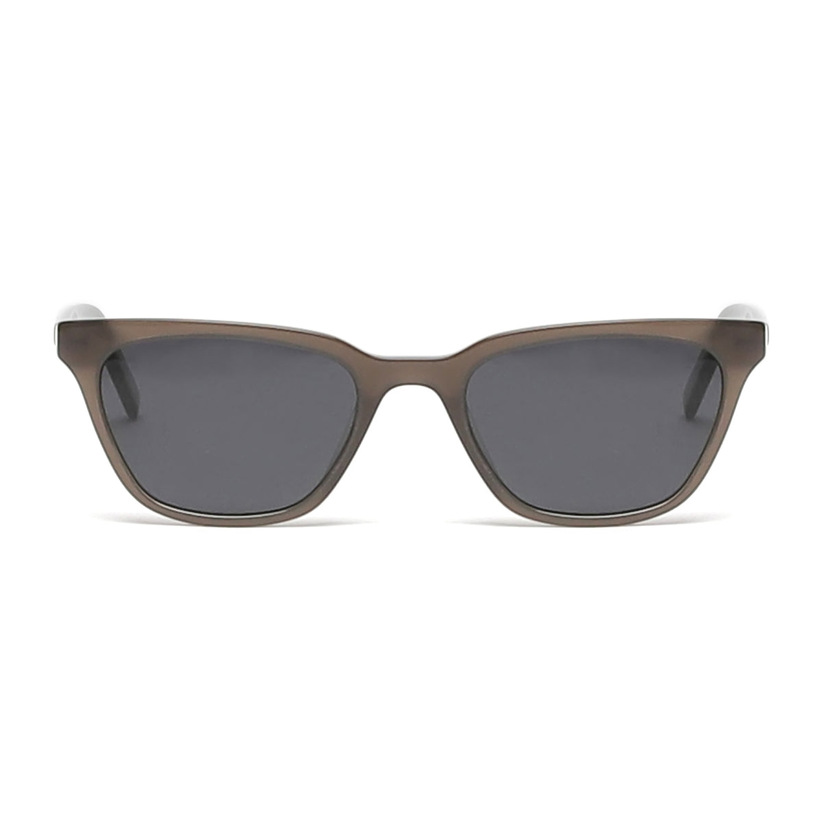 Dark Grey Cat Eye Sunglasses EVERETT CAT EYE SUNGLASSES BLACK/GRY – Projetwear main image 3