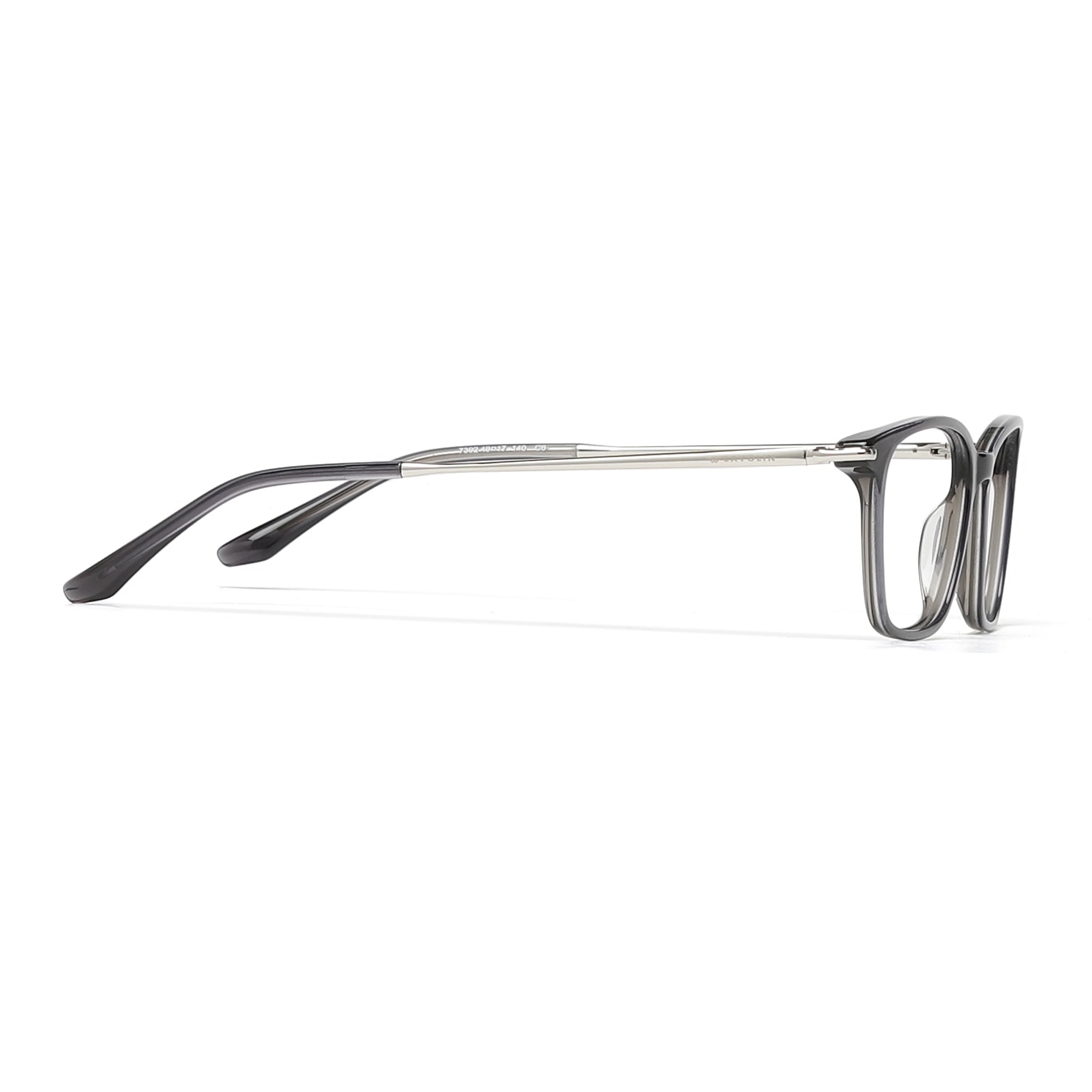 Cavolin Grey Rectangle Eyeglasses