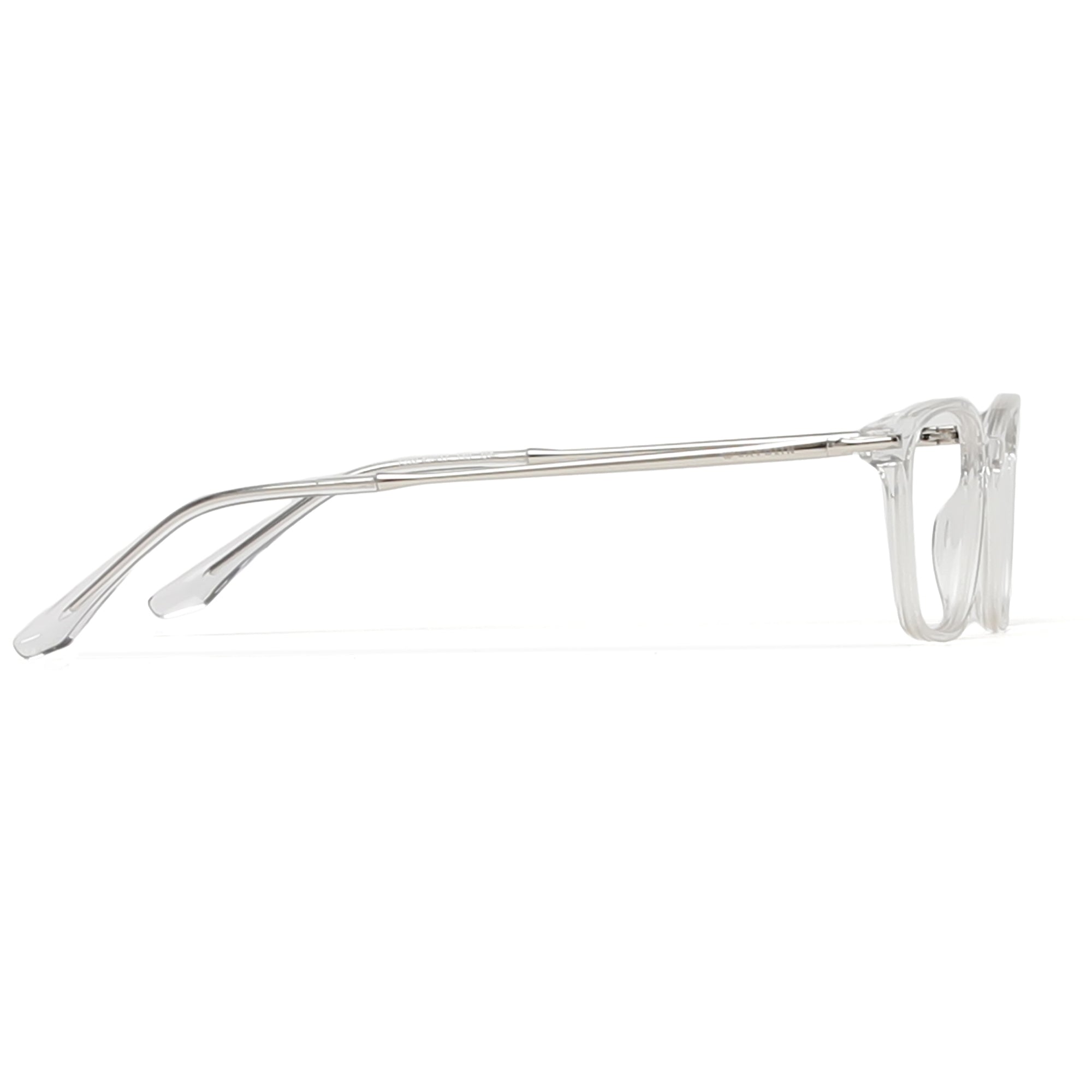 Cavolin Transparent Rectangle Eyeglasses