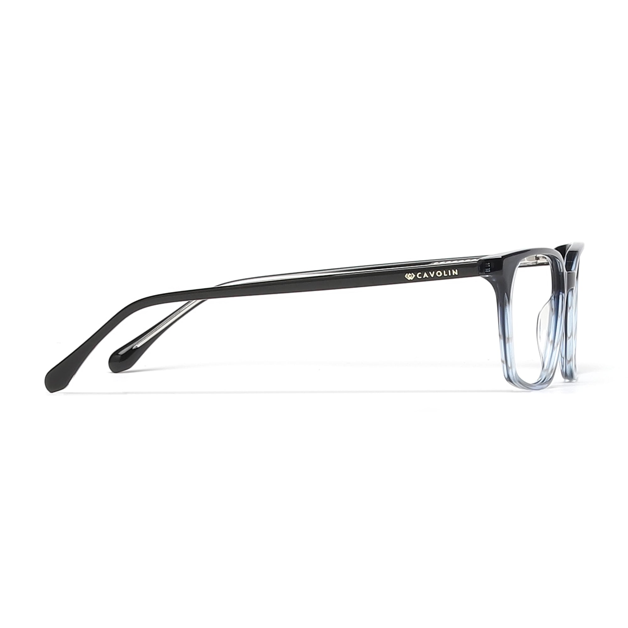 Cavolin Blue Square Eyeglasses