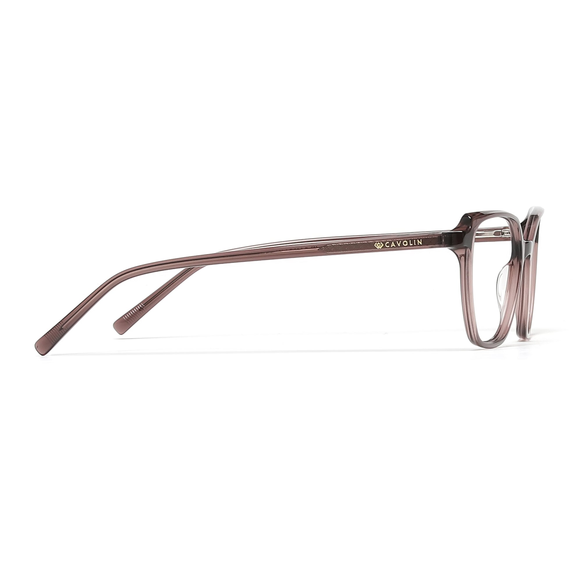Cavolin Brown Cat Eye Eyeglasses