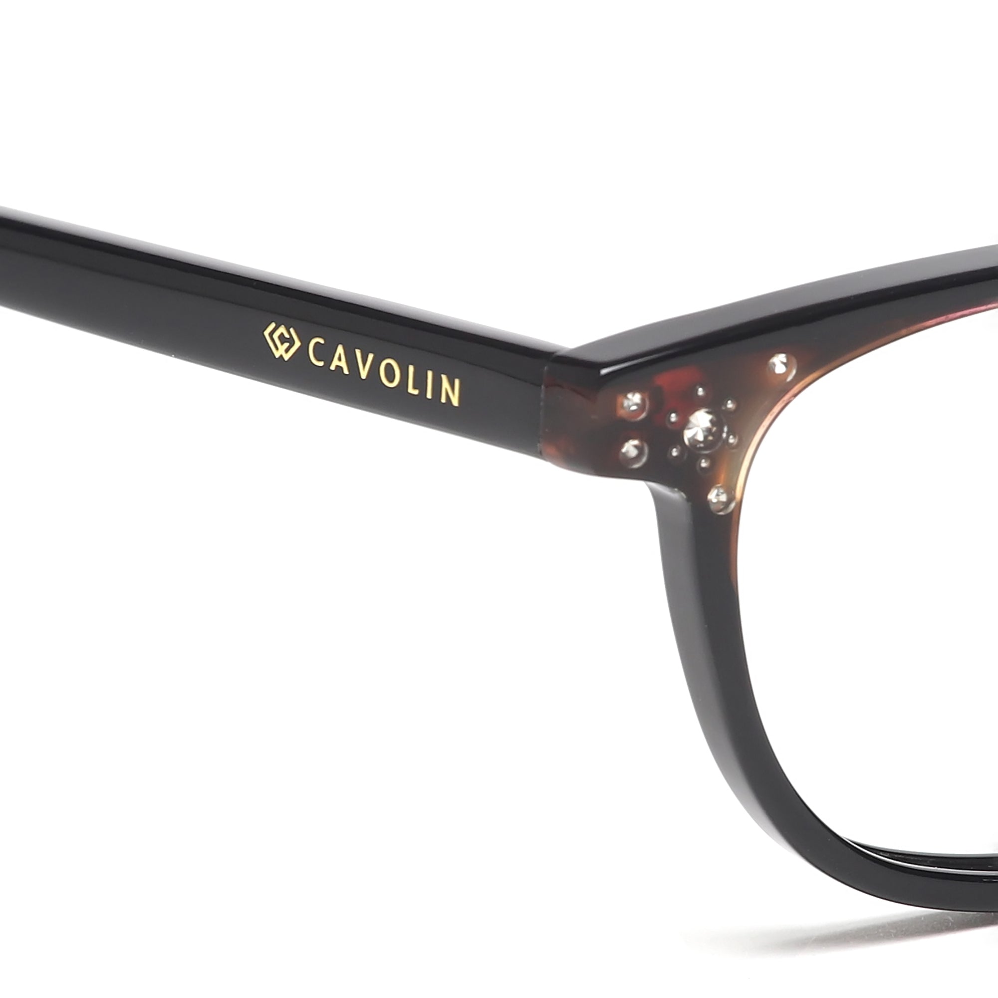 Cavolin Black Cat Eye Eyeglasses