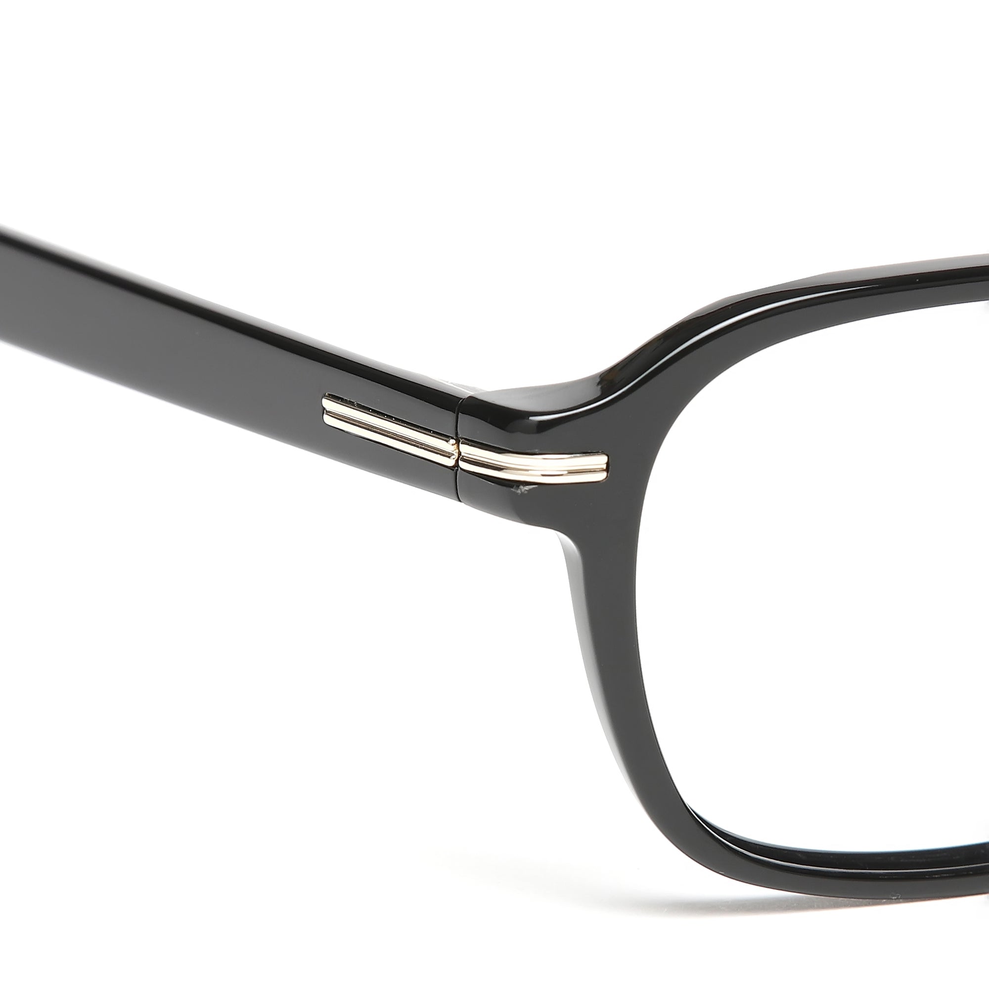 Cavolin Black Square Eyeglasses