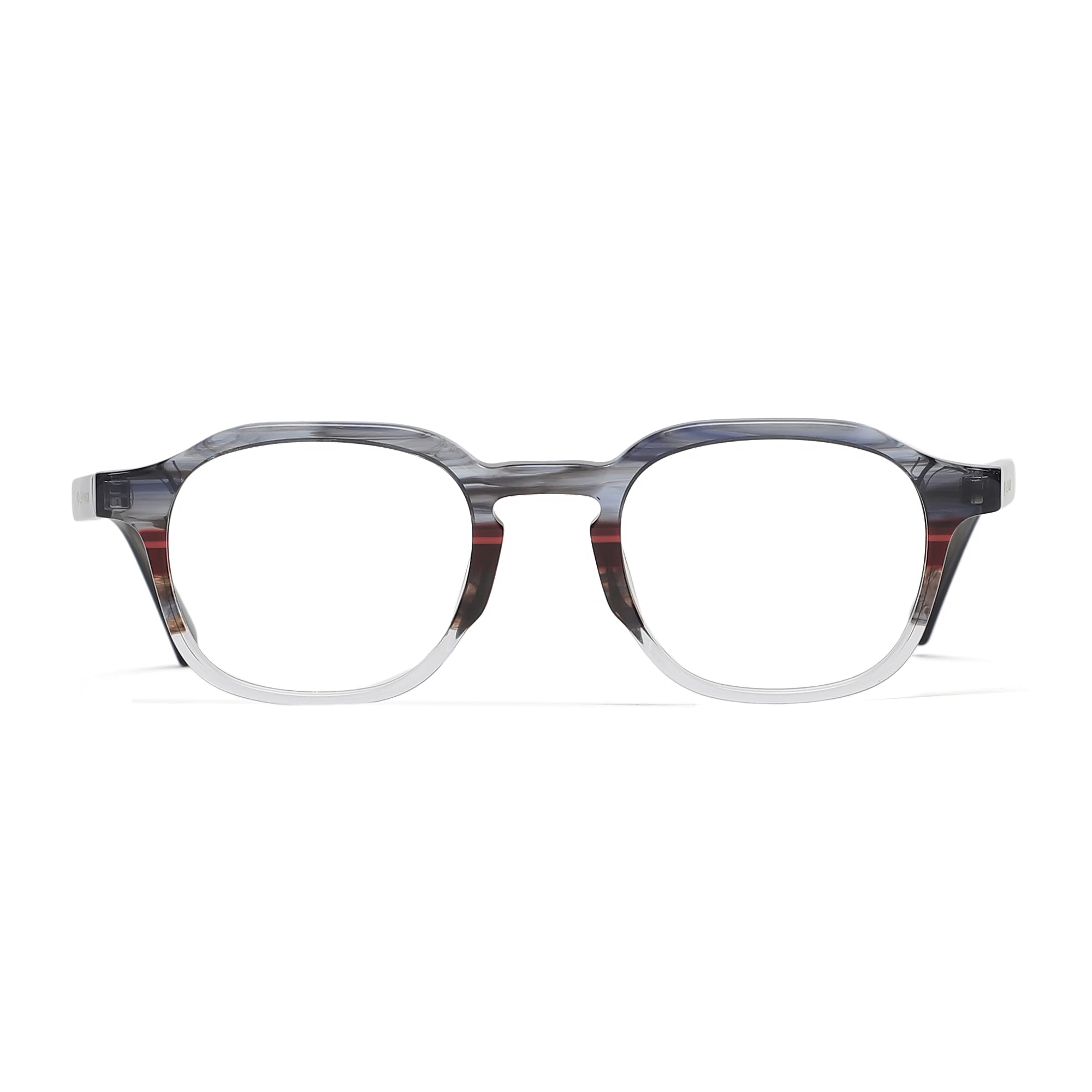 Cavolin Grey Transparent Square Eyeglasses