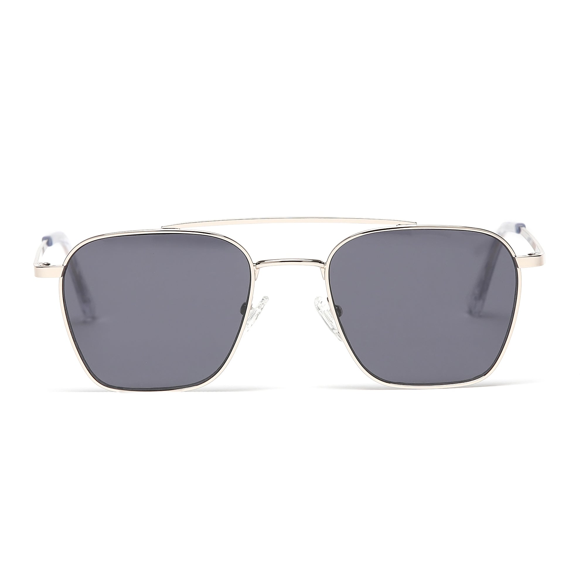 Cavolin Gold Square Sunglasses