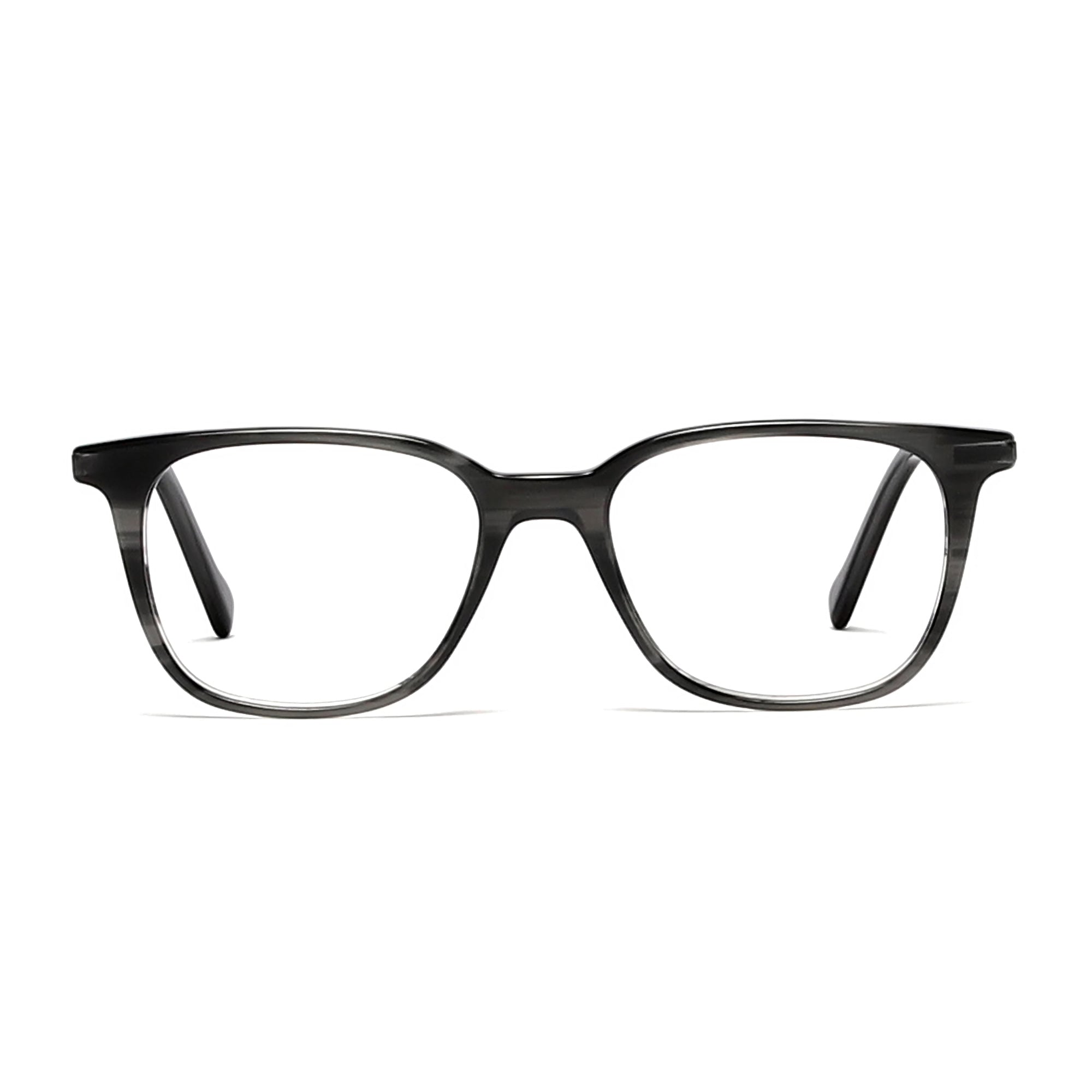 Cavolin Black Square Eyeglasses