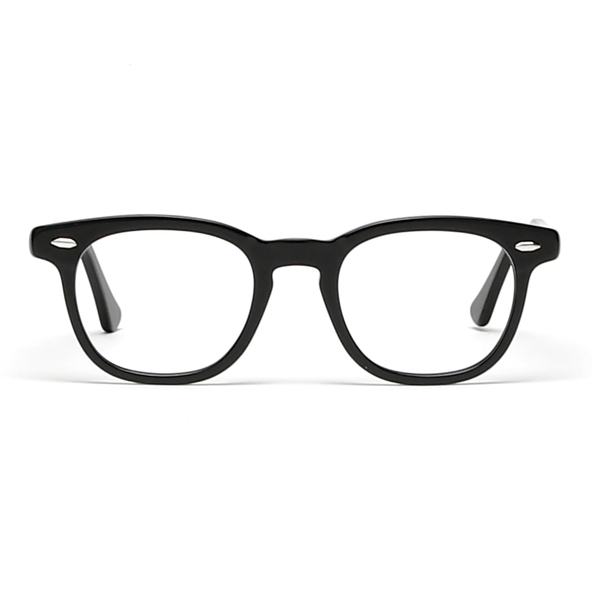 Cavolin Black Square Eyeglasses