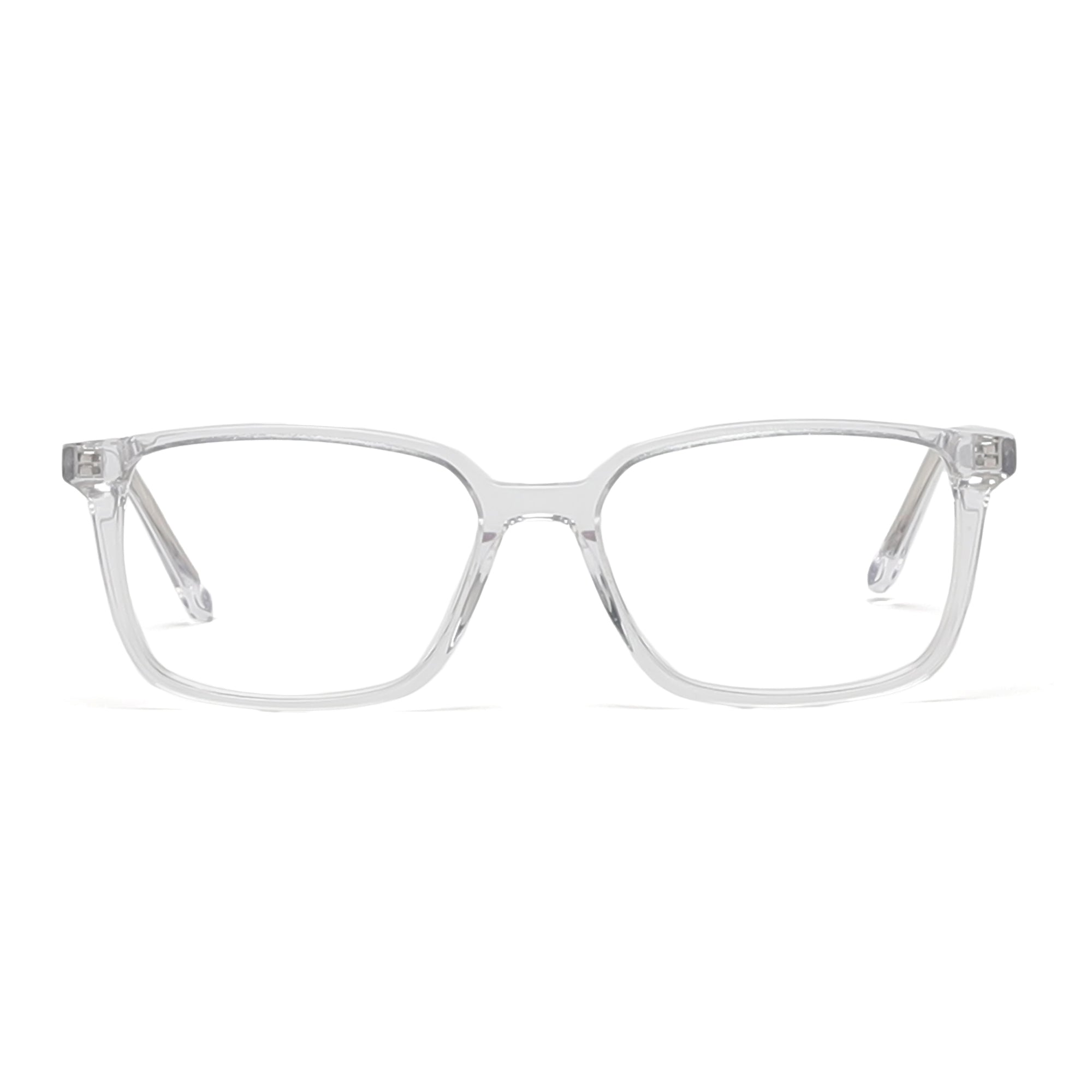 Cavolin Transparent Rectangle Eyeglasses
