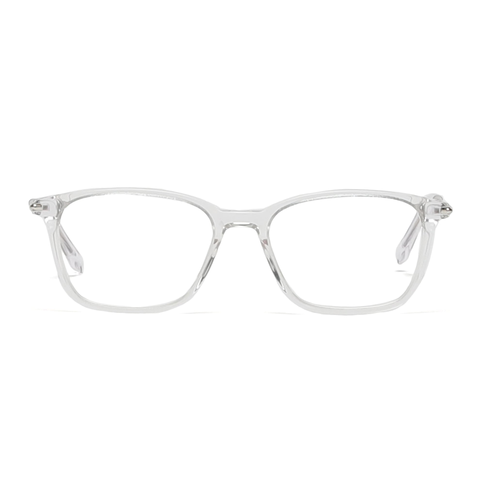 Cavolin Transparent Rectangle Eyeglasses