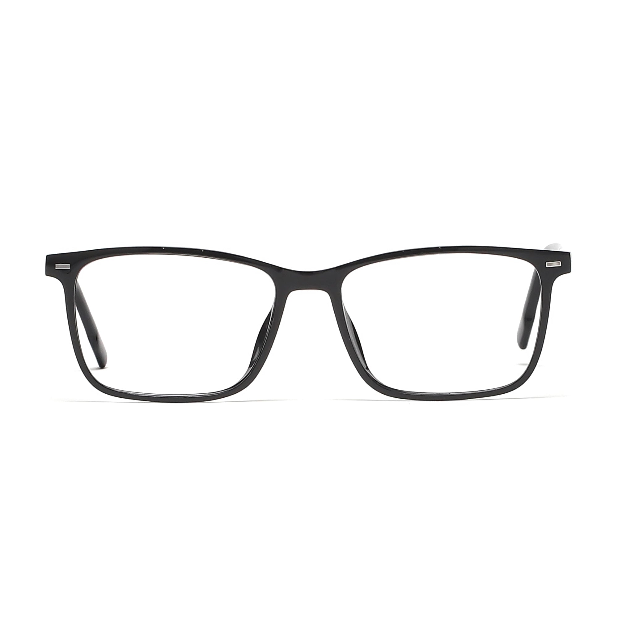 Cavolin Black Rectagle Eyeglasses