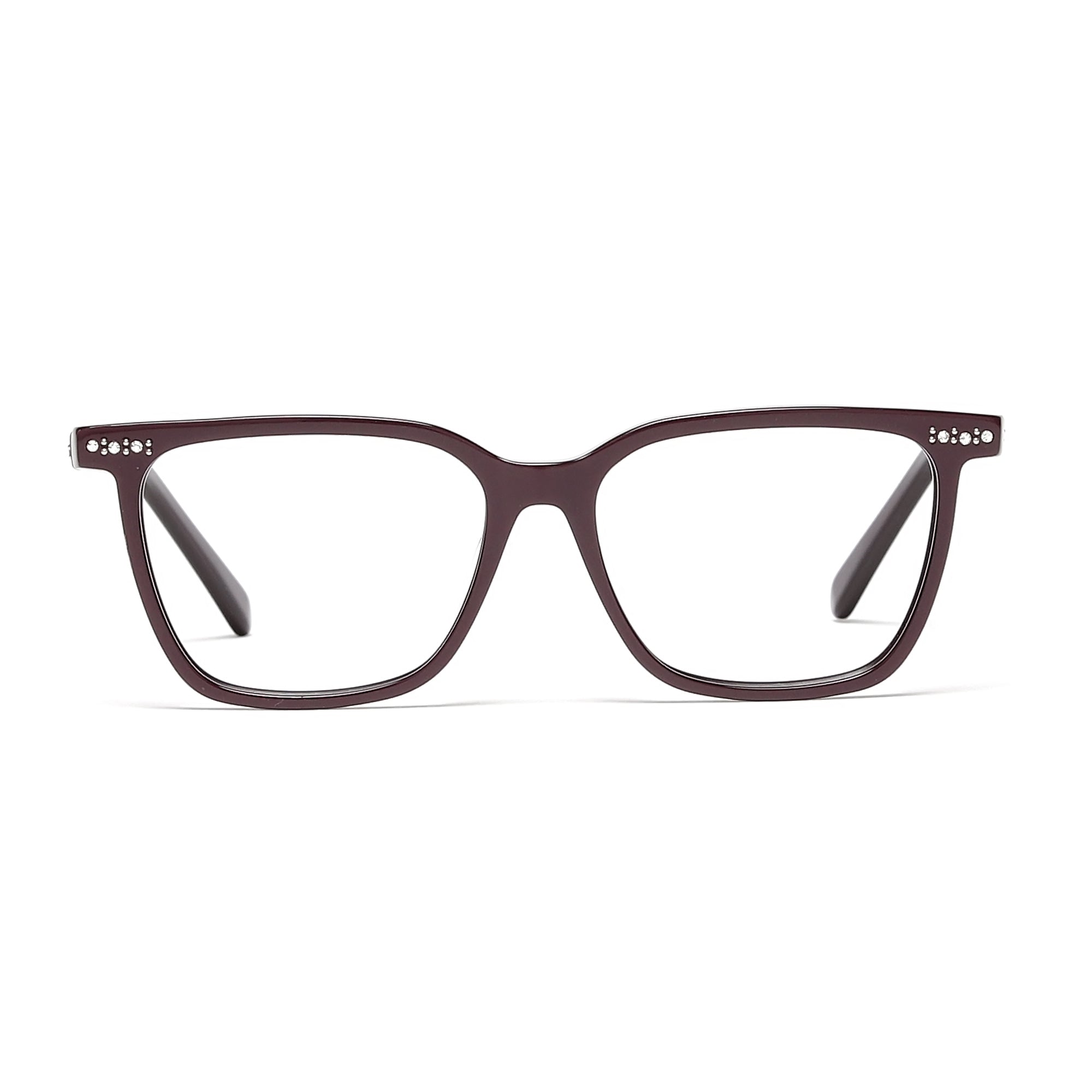 Cavolin Purple Cat Eye Eyeglasses