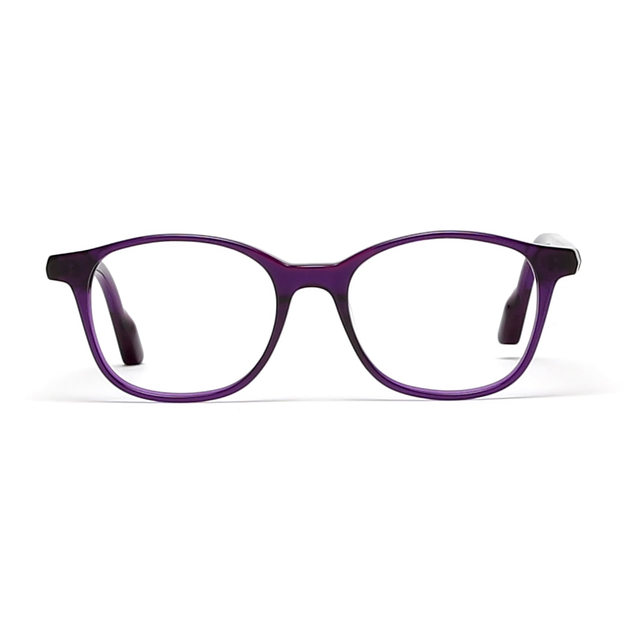 Cavolin Purple Square Eyeglasses