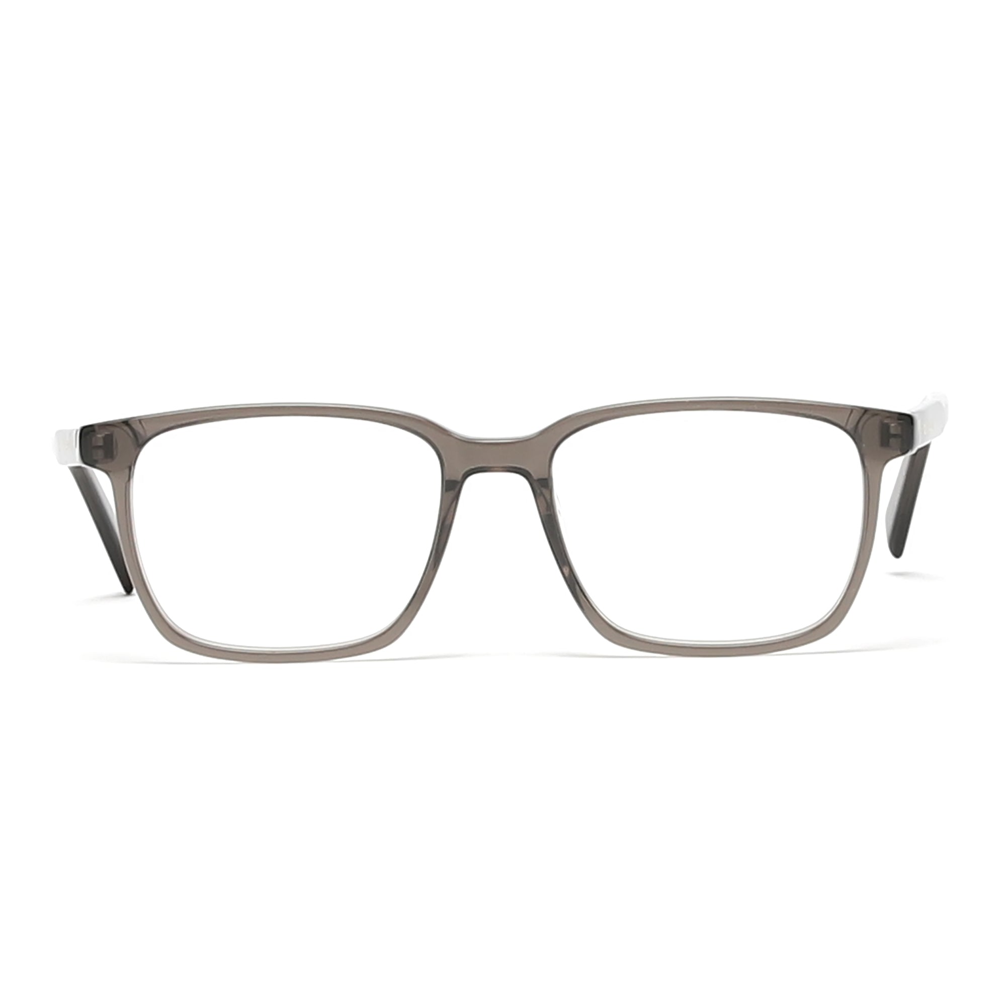 Cavolin Grey Transparent Rectangle Eyeglasses