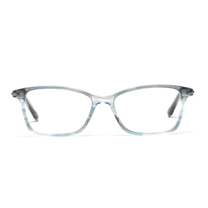 Cavolin Blue Rectangle Eyeglasses