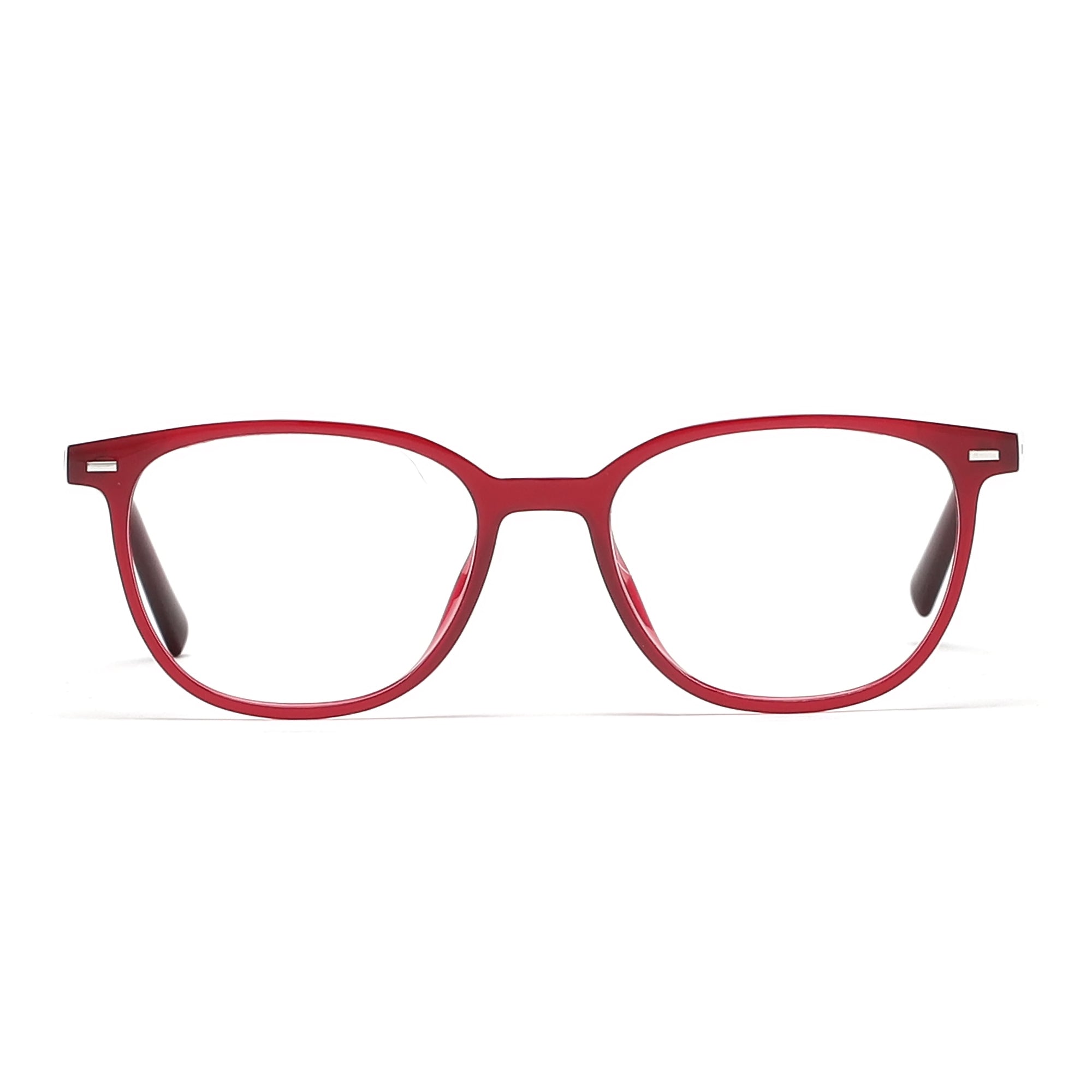 Cavolin Red Square Eyeglasses