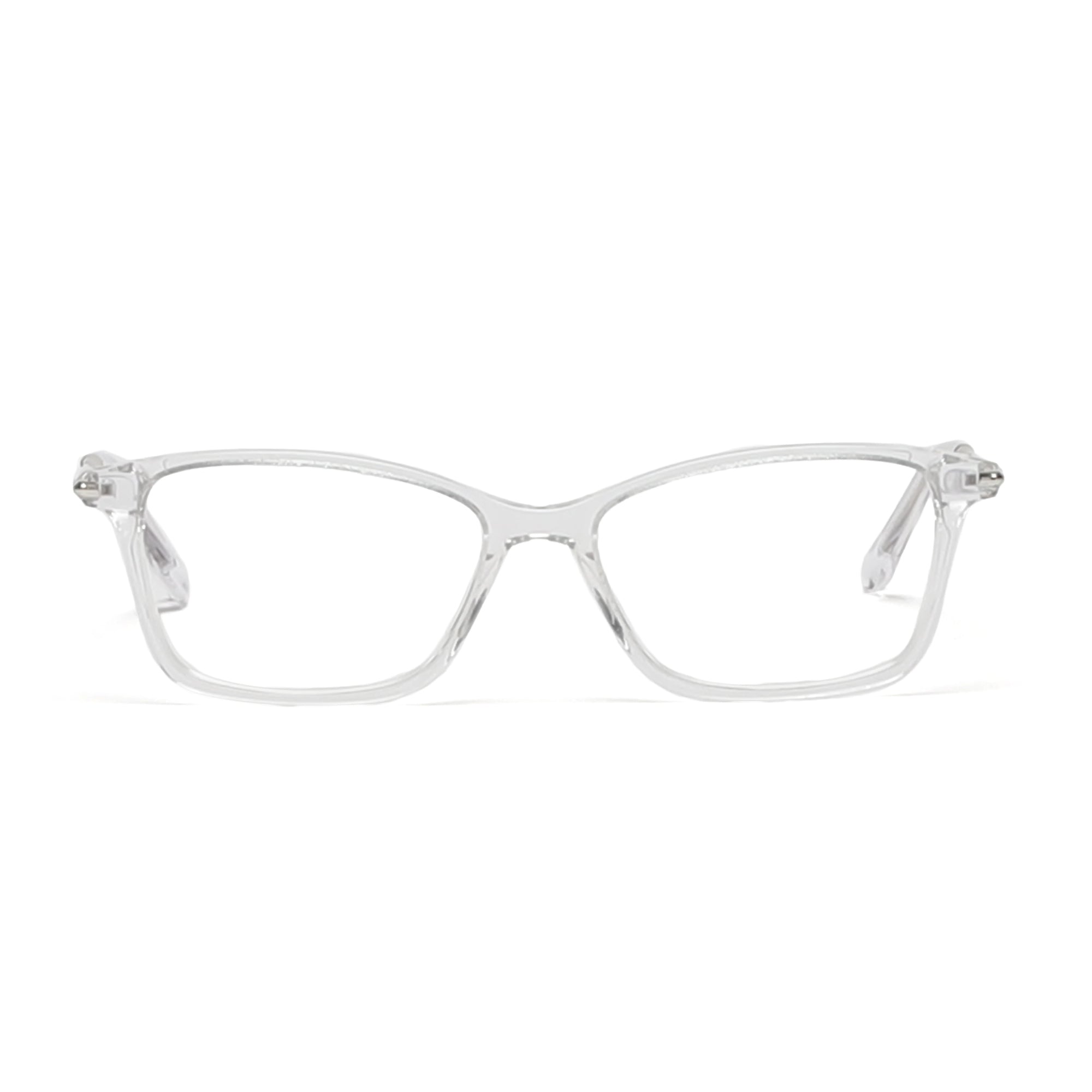 Cavolin Transparent Rectangle Eyeglasses