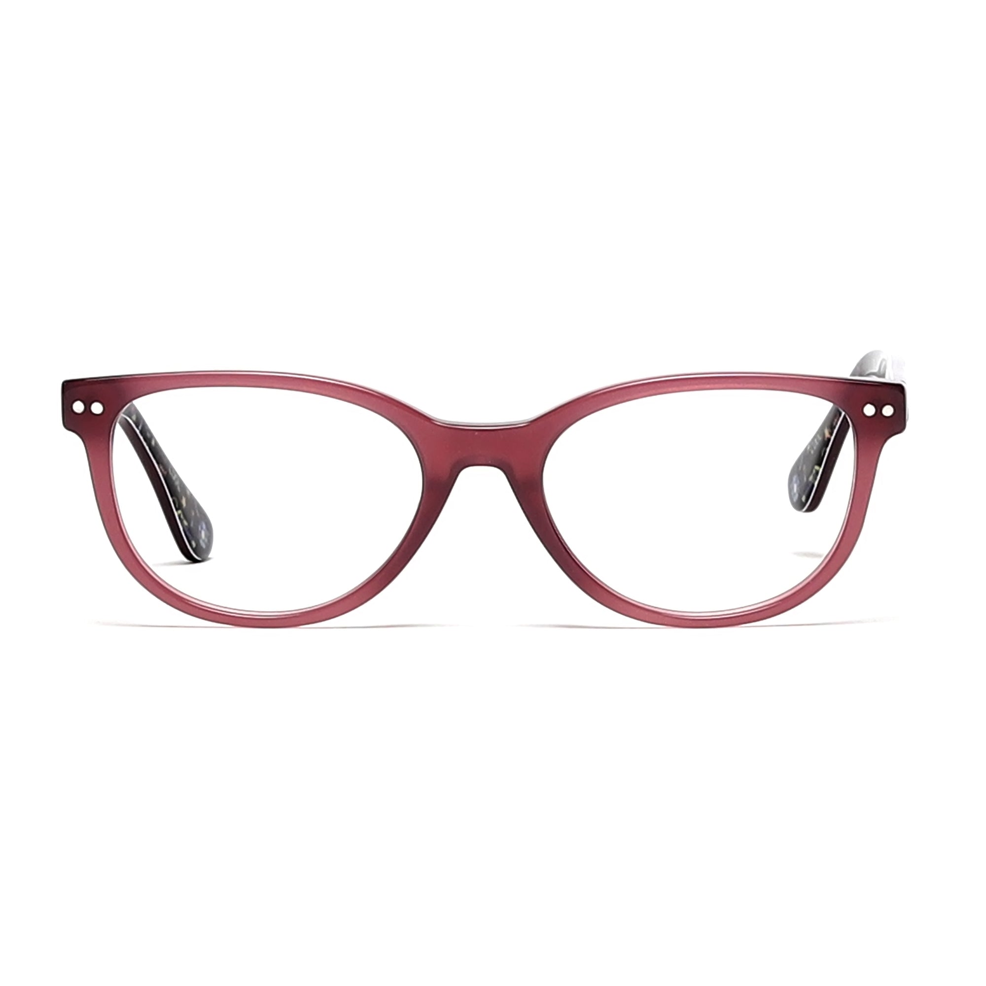 Cavolin Pink Cat Eye Eyeglasses