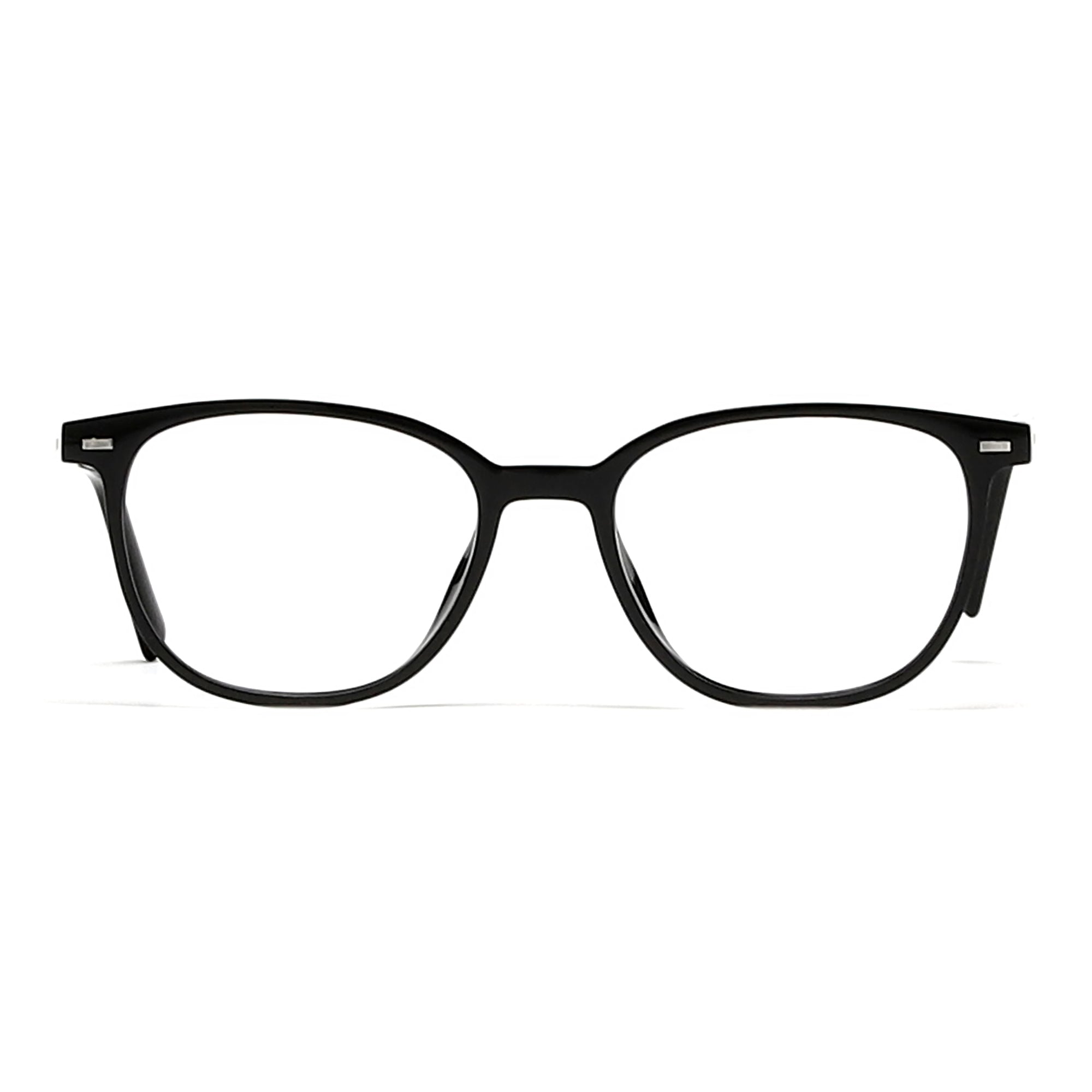 Cavolin Black Square Eyeglasses