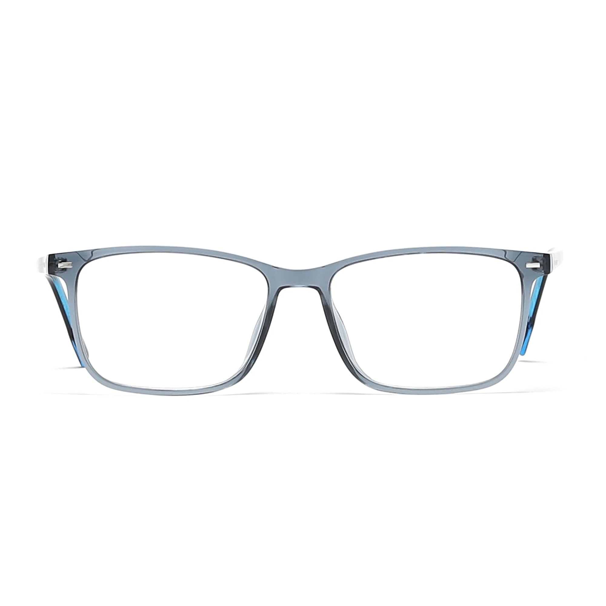 Cavolin Blue Rectagle Eyeglasses