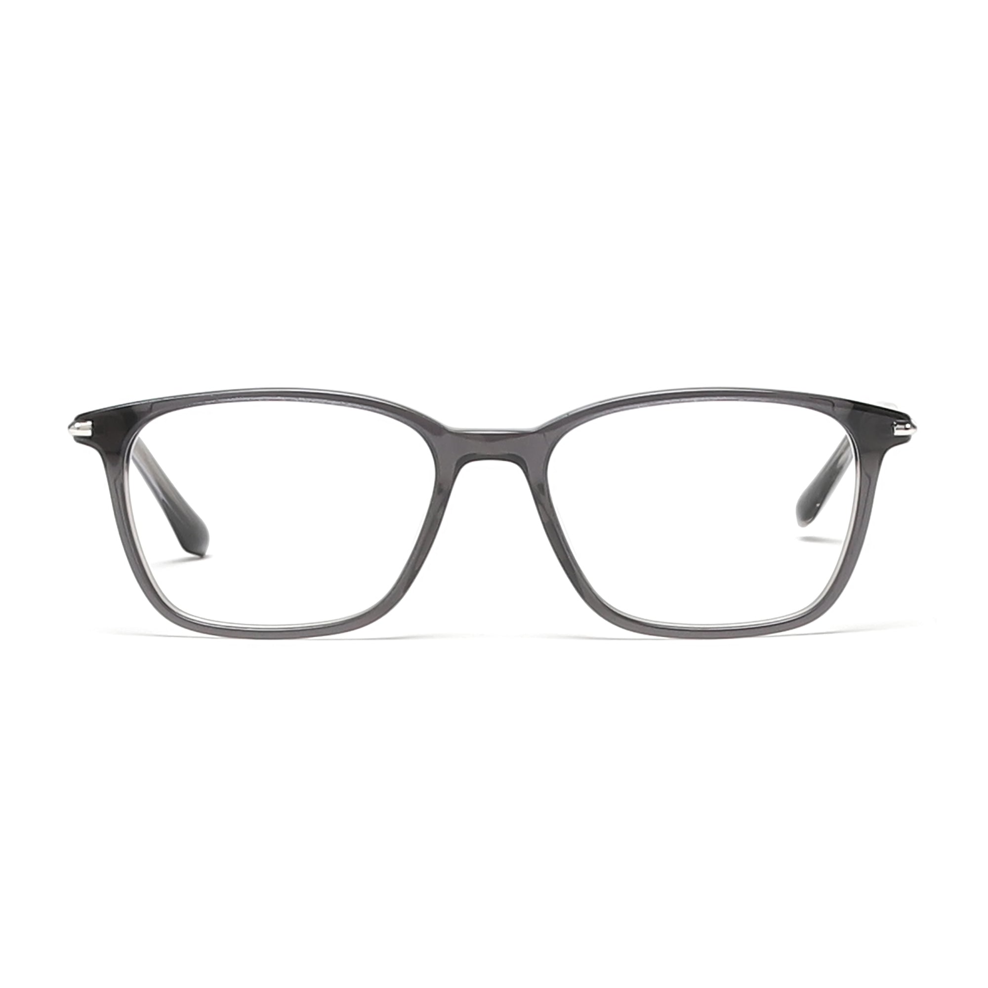 Cavolin Grey Rectangle Eyeglasses