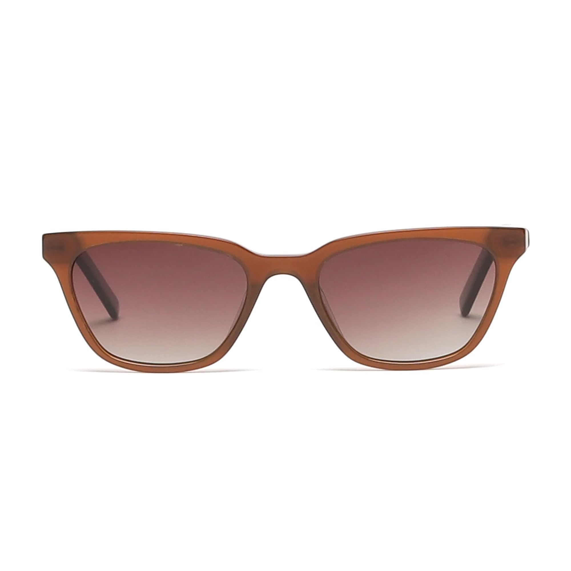 Cavolin Brown Cat Eye Sunglasses