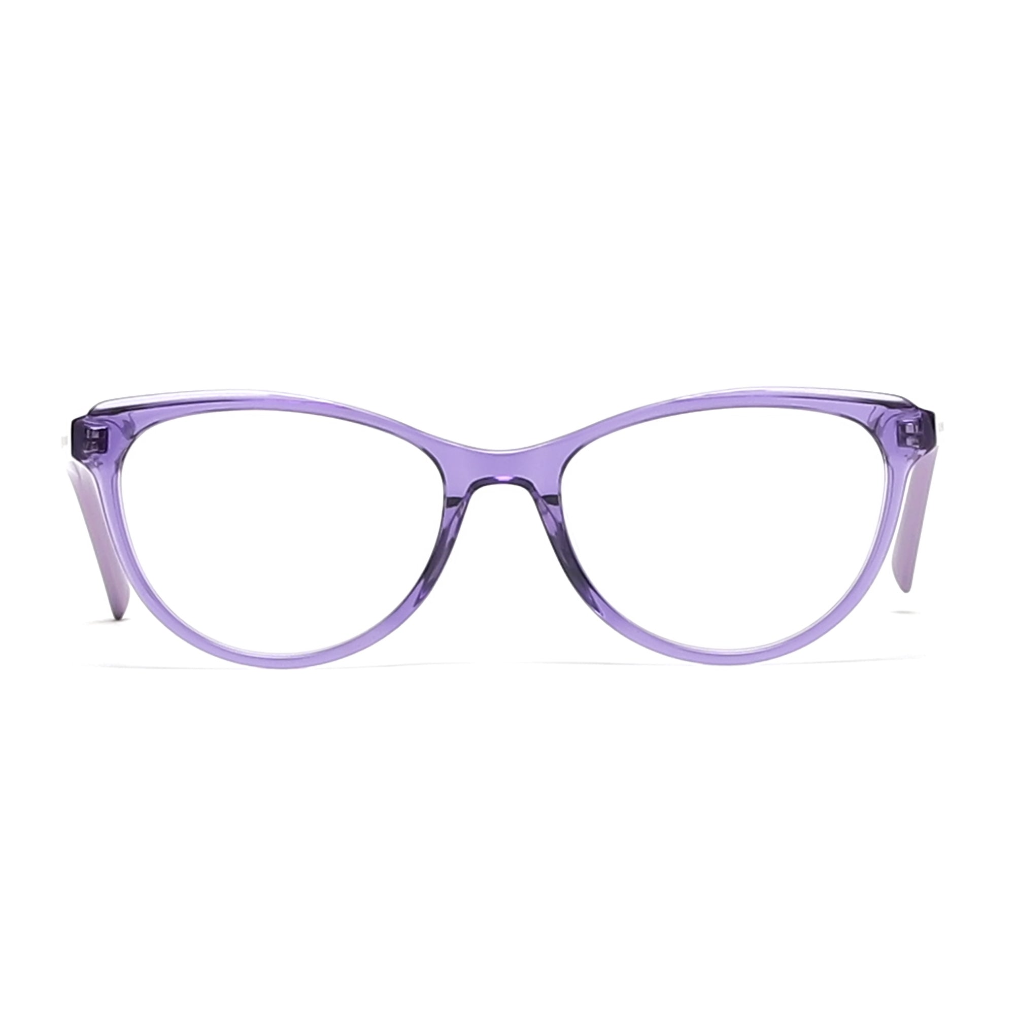 Cavolin Purple Cat Eye Eyeglasses