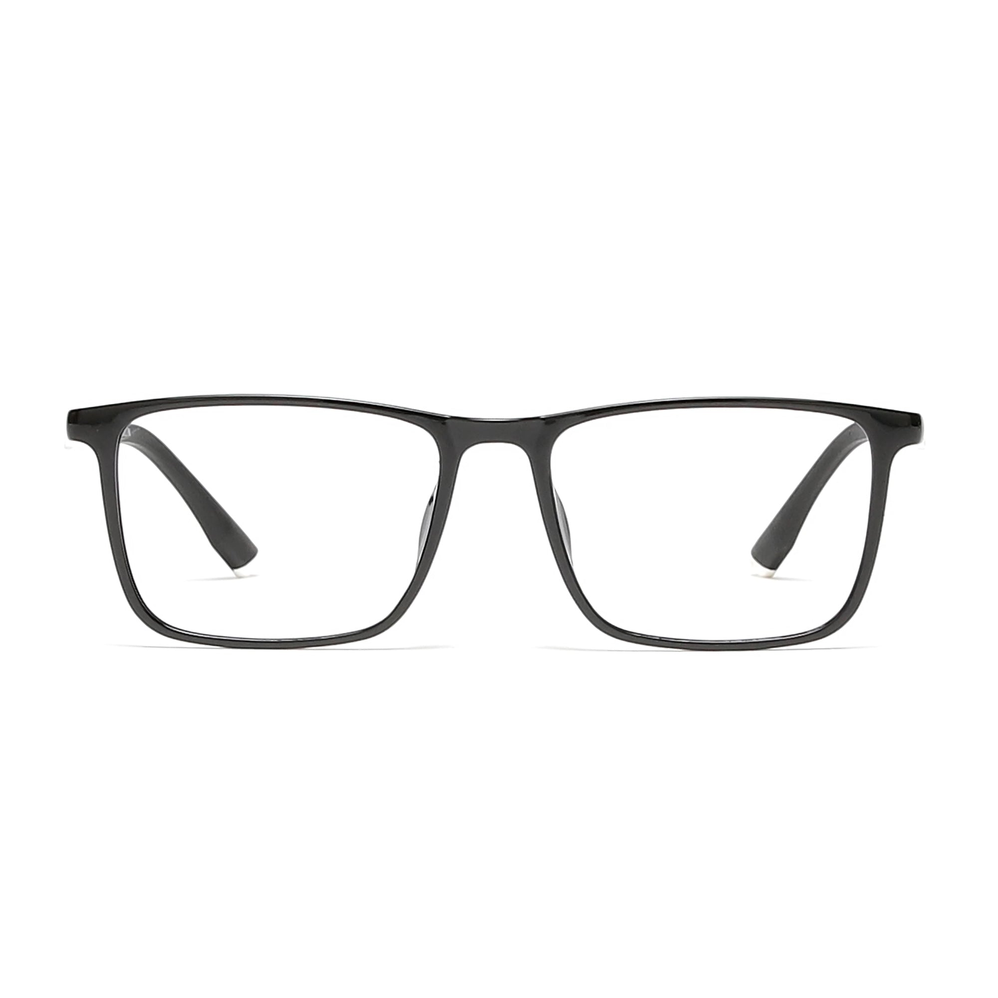 Cavolin Black Rectangle Eyeglasses