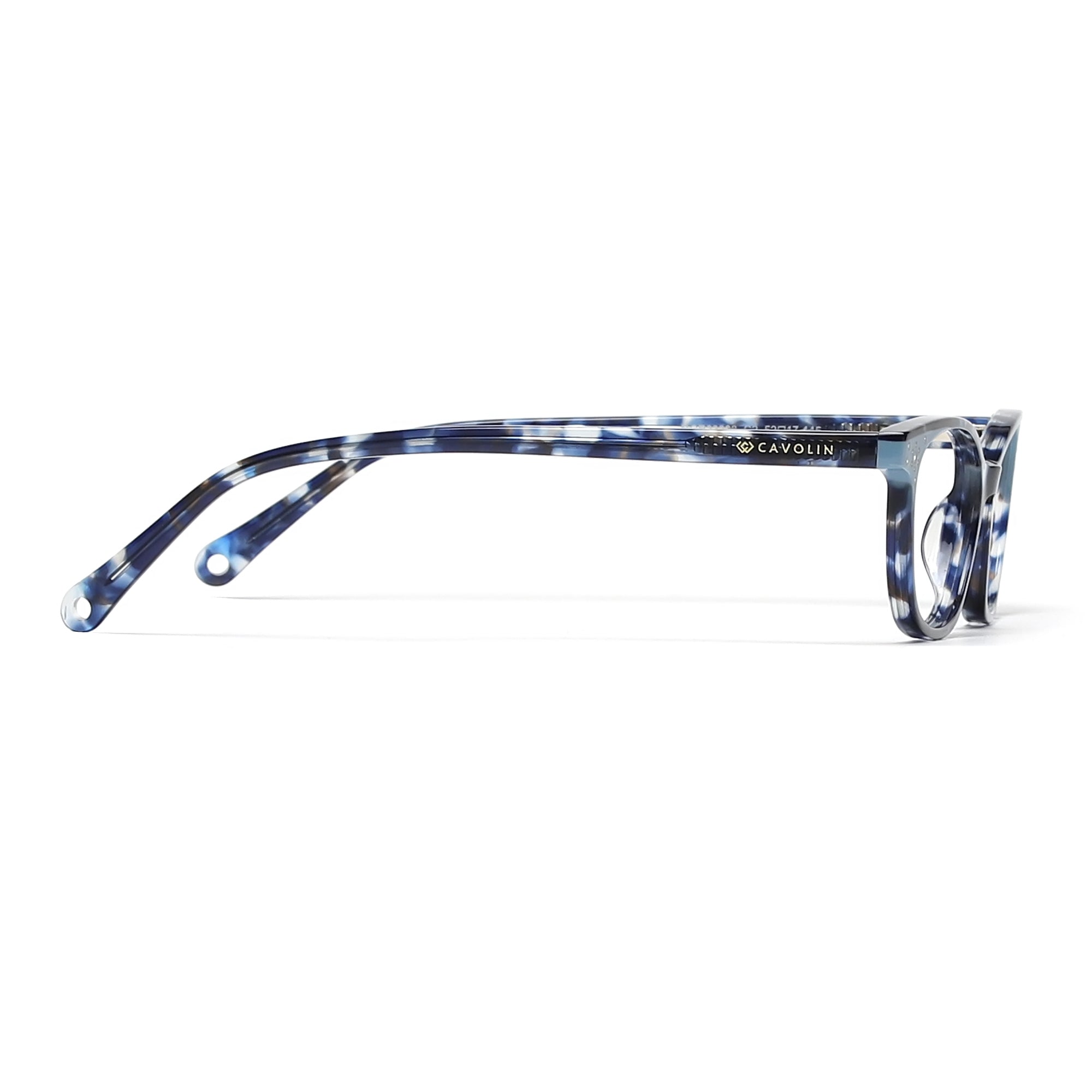 Cavolin Blue Cat Eye Eyeglasses