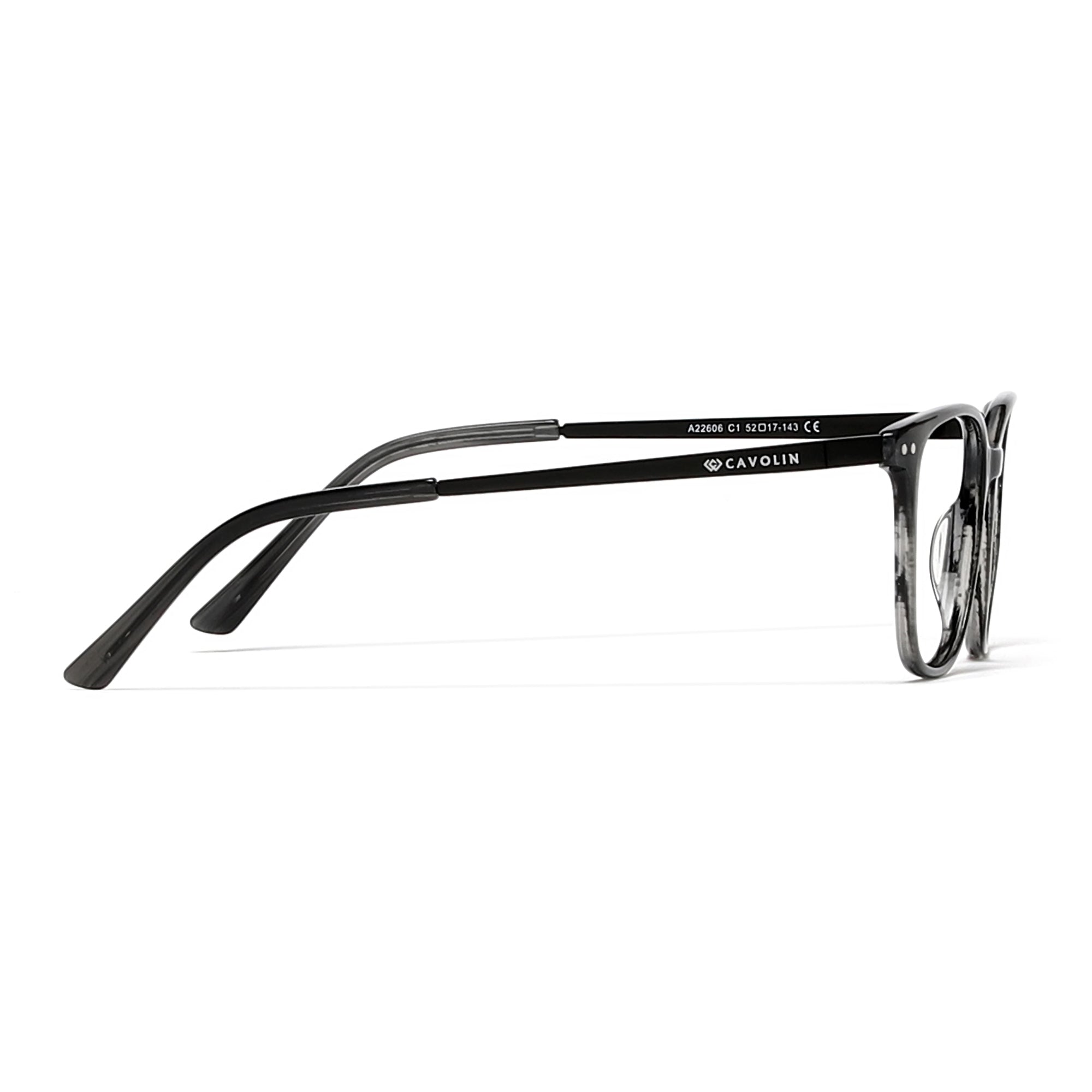Cavolin Grey Square Eyeglasses
