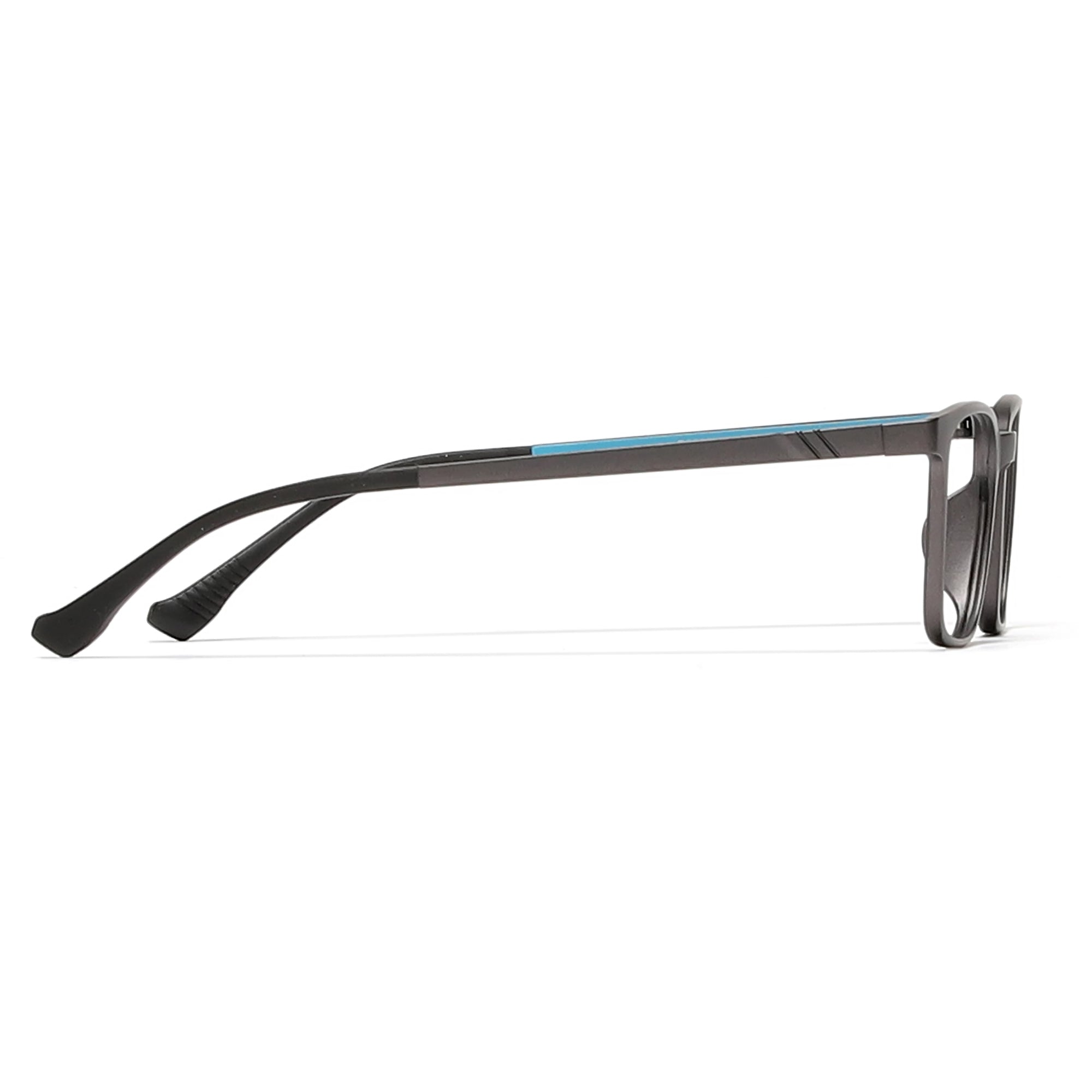 Cavolin Grey Rectangle Eyeglasses