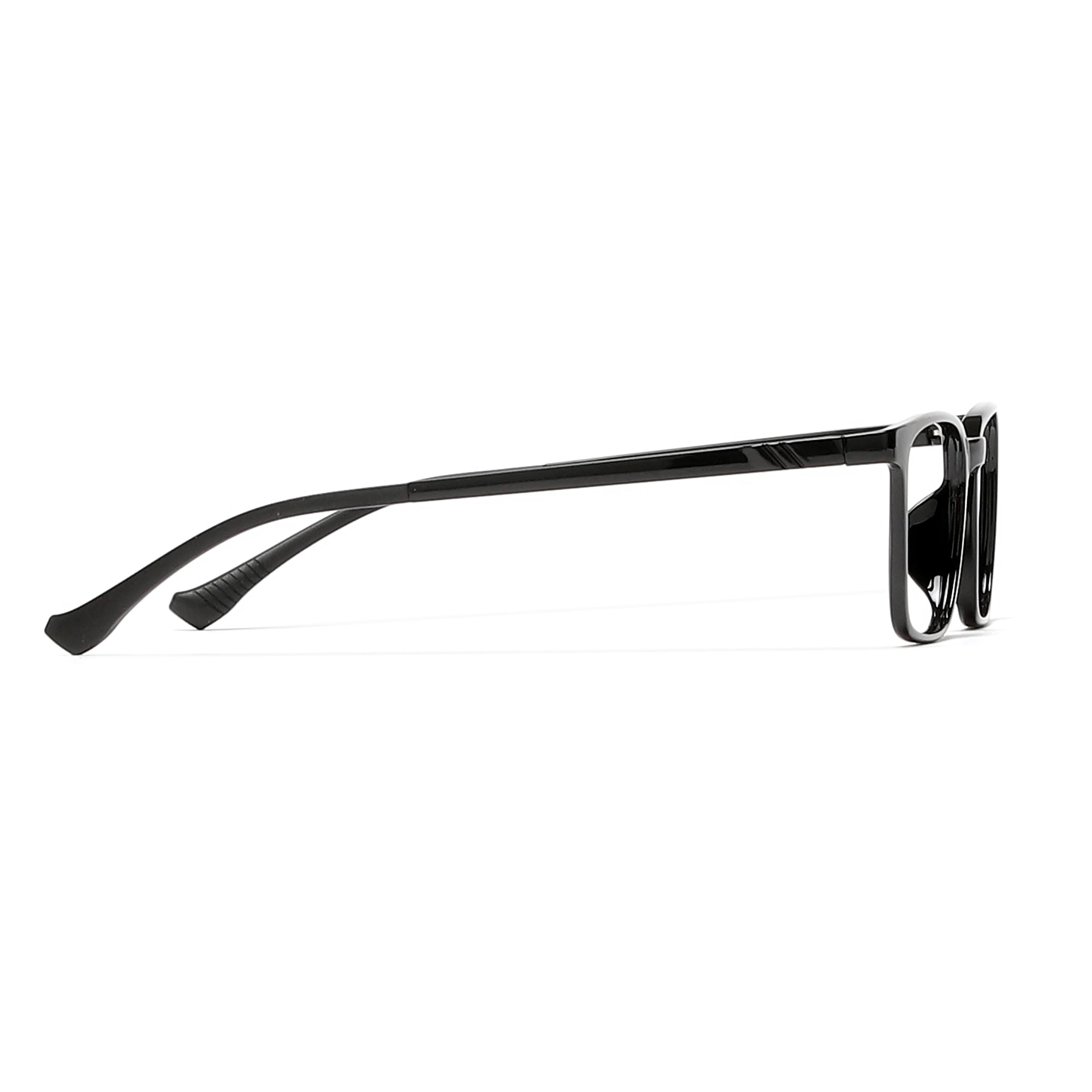 Cavolin Black Rectangle Eyeglasses