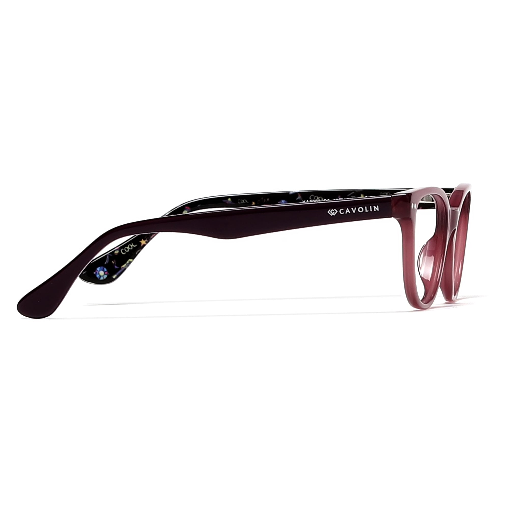 Cavolin Pink Cat Eye Eyeglasses