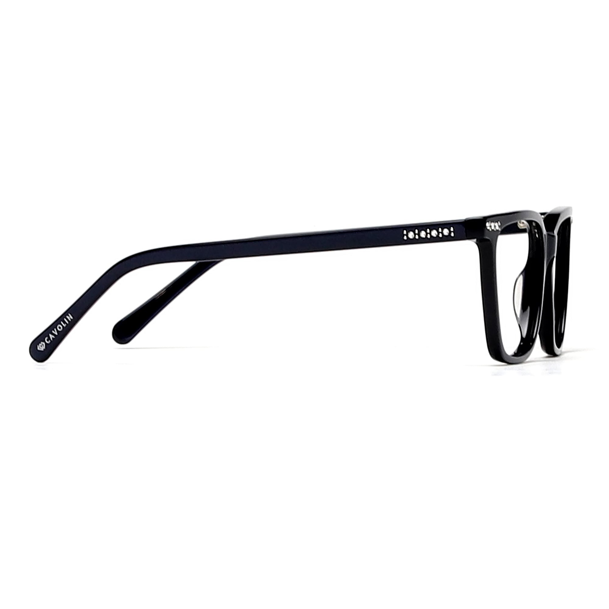Cavolin Blue Cat Eye Eyeglasses