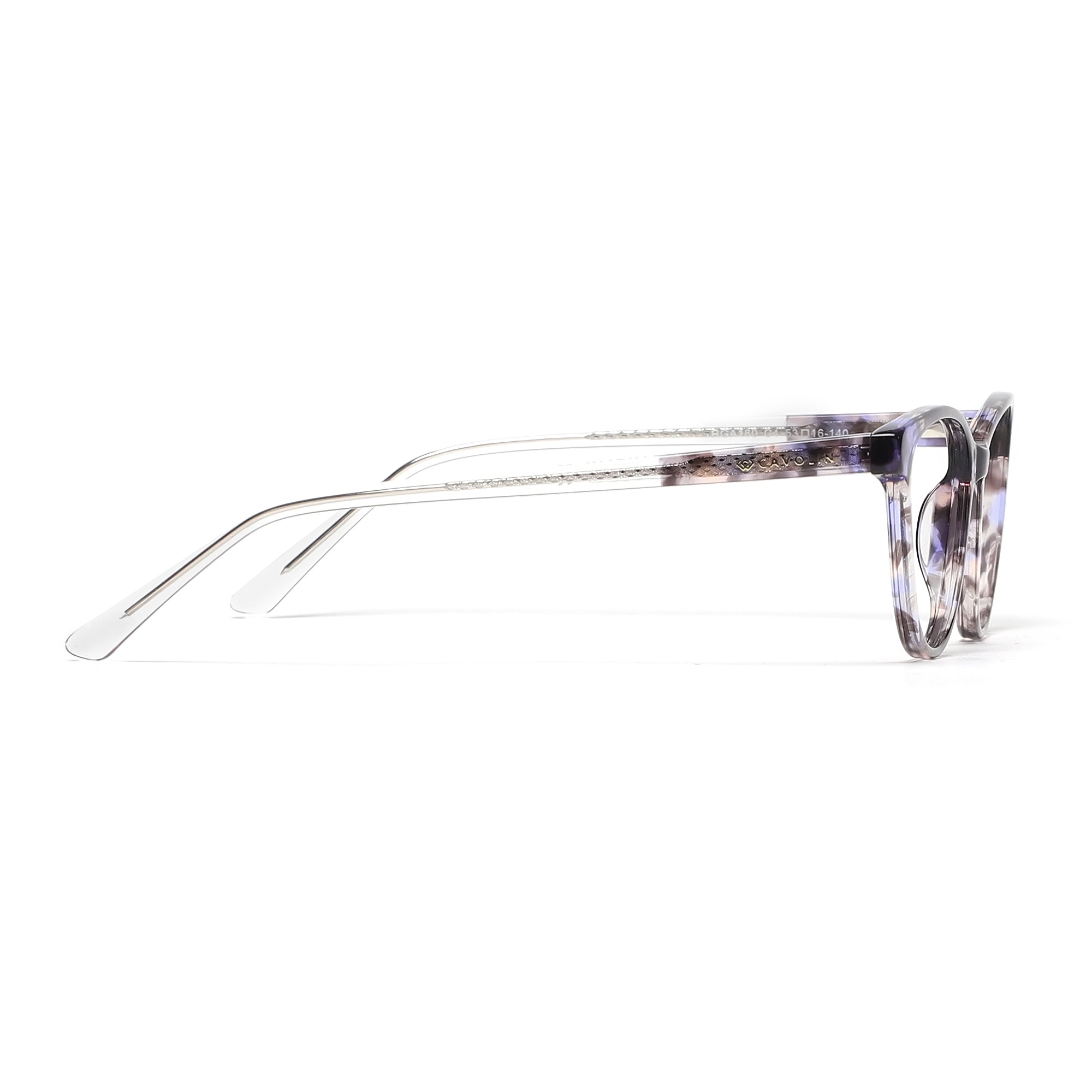 Cavolin Purple Cat Eye Eyeglasses