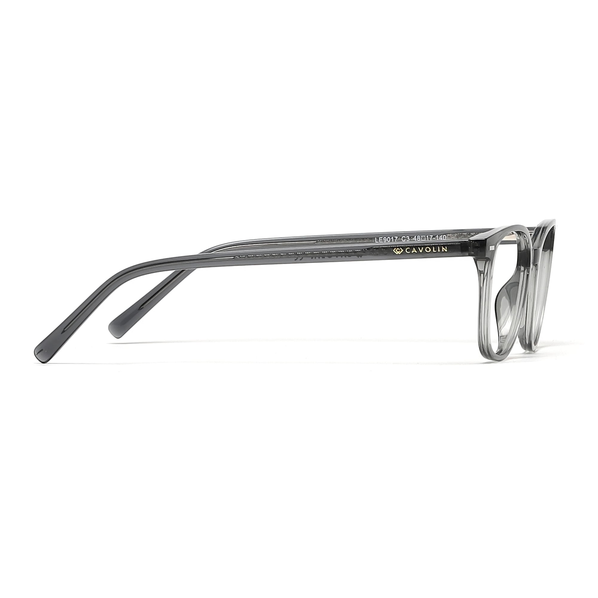 Cavolin Grey Square Eyeglasses