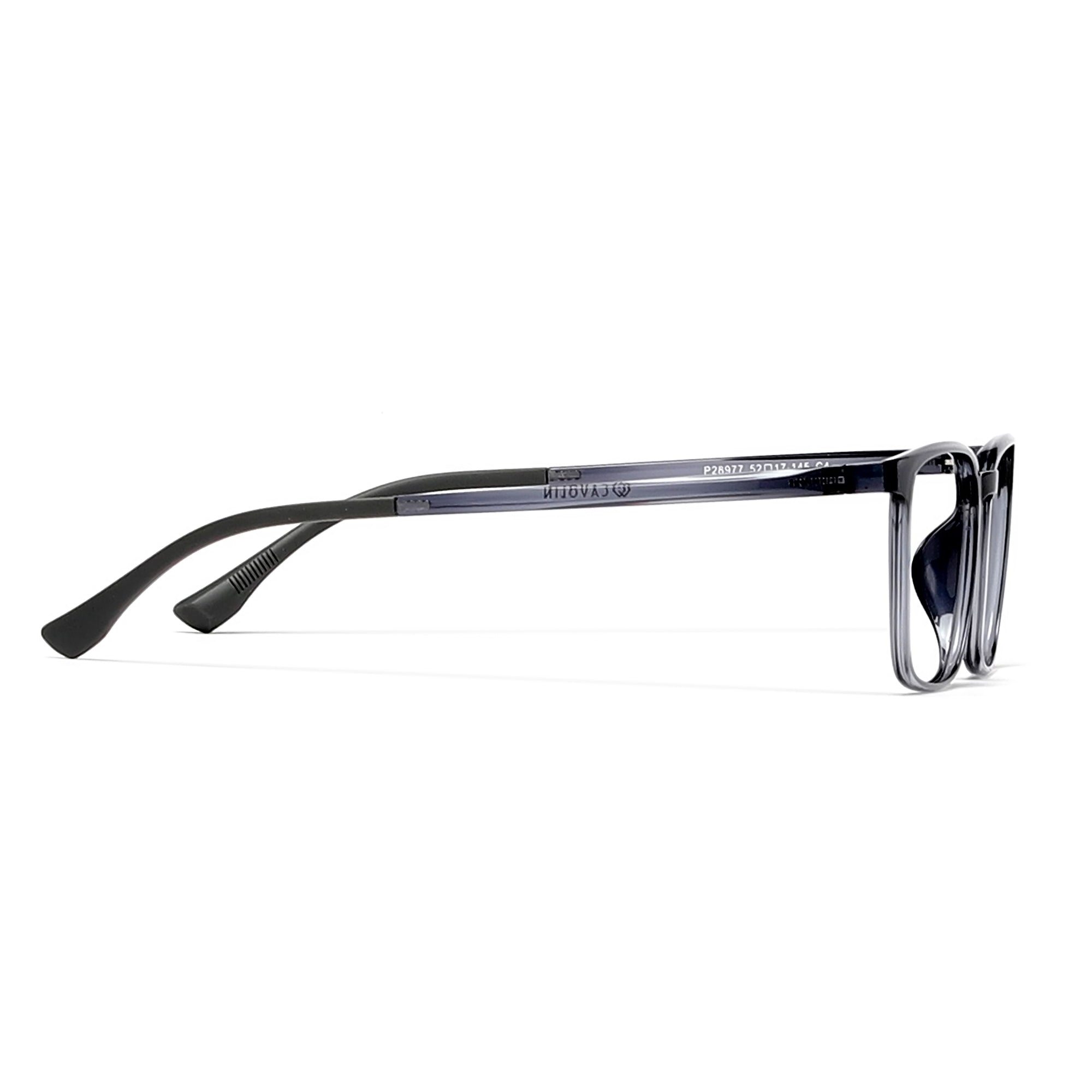 Cavolin Blue Rectangle Eyeglasses