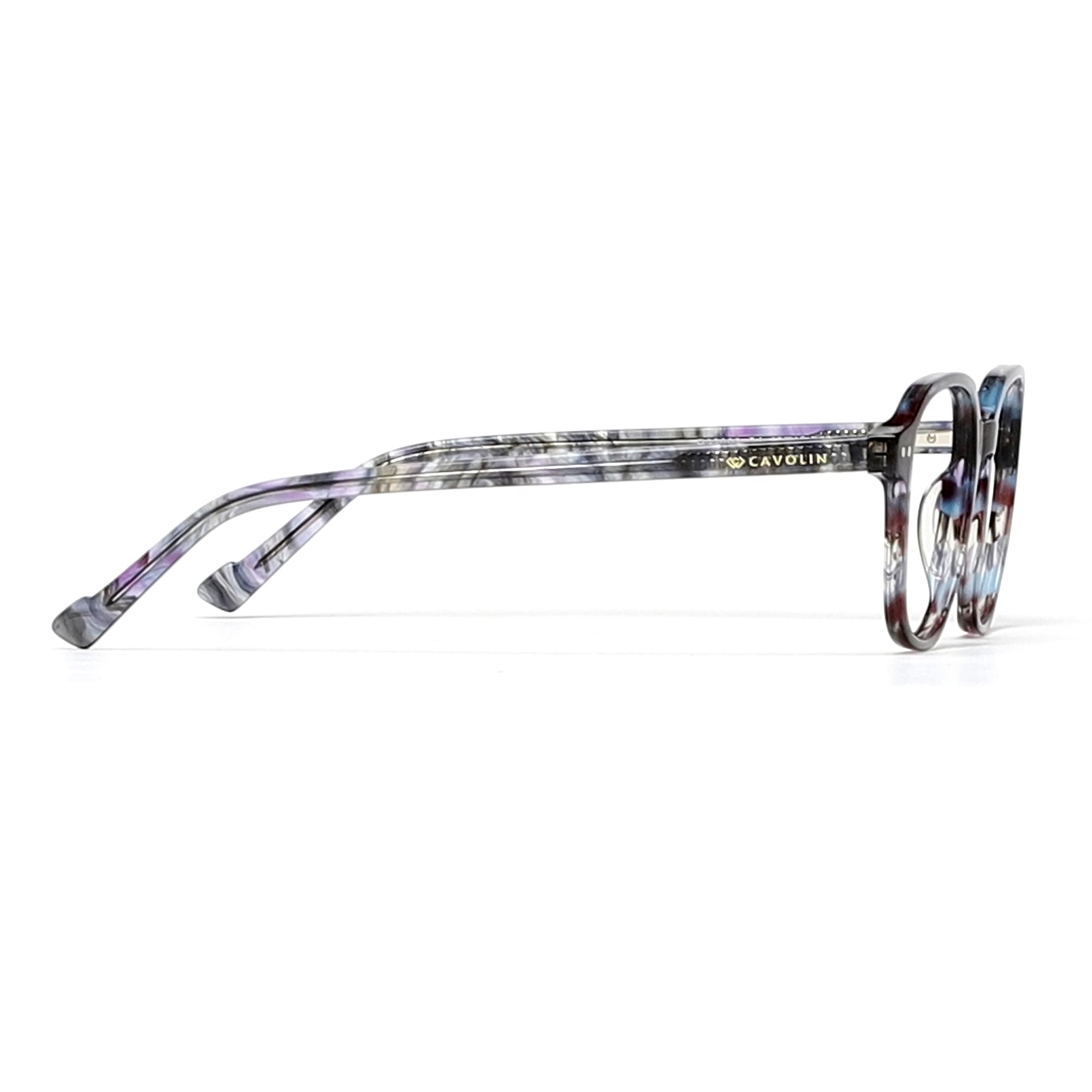 Cavolin Grey Square Eyeglasses