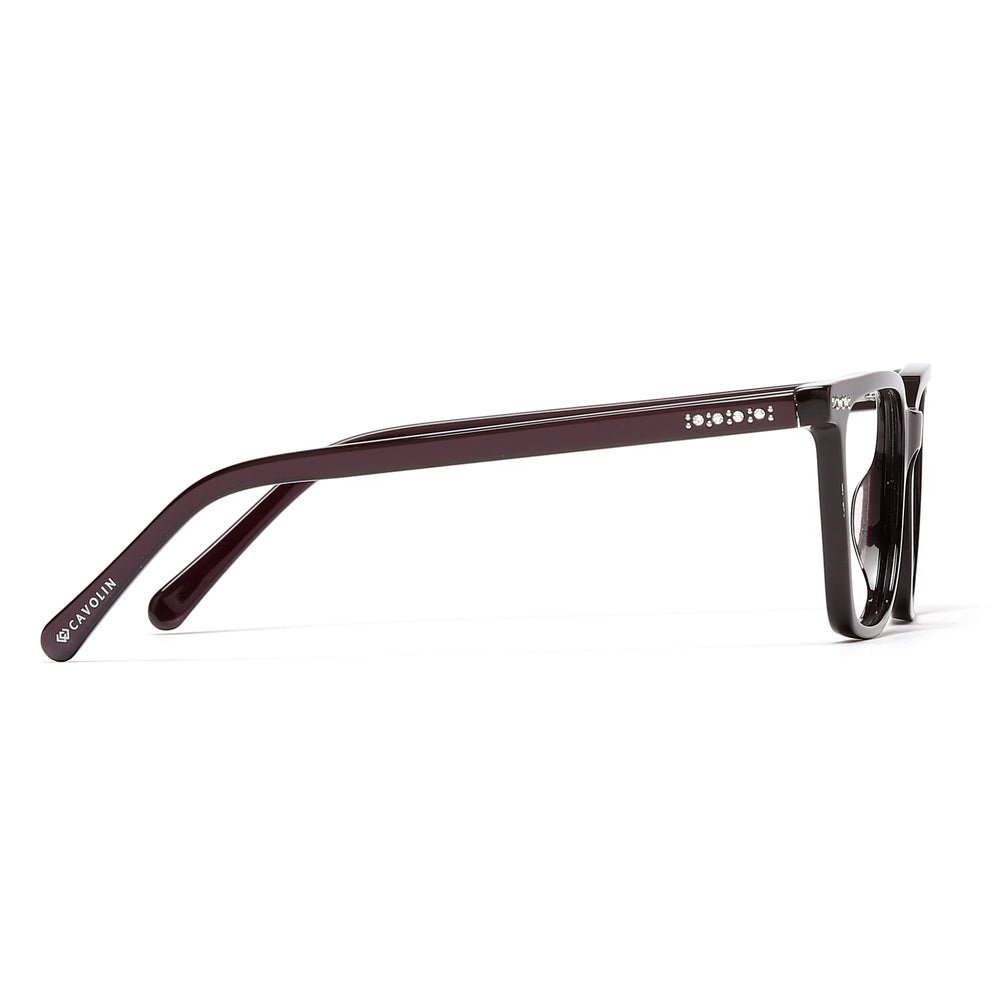 Cavolin Purple Cat Eye Eyeglasses