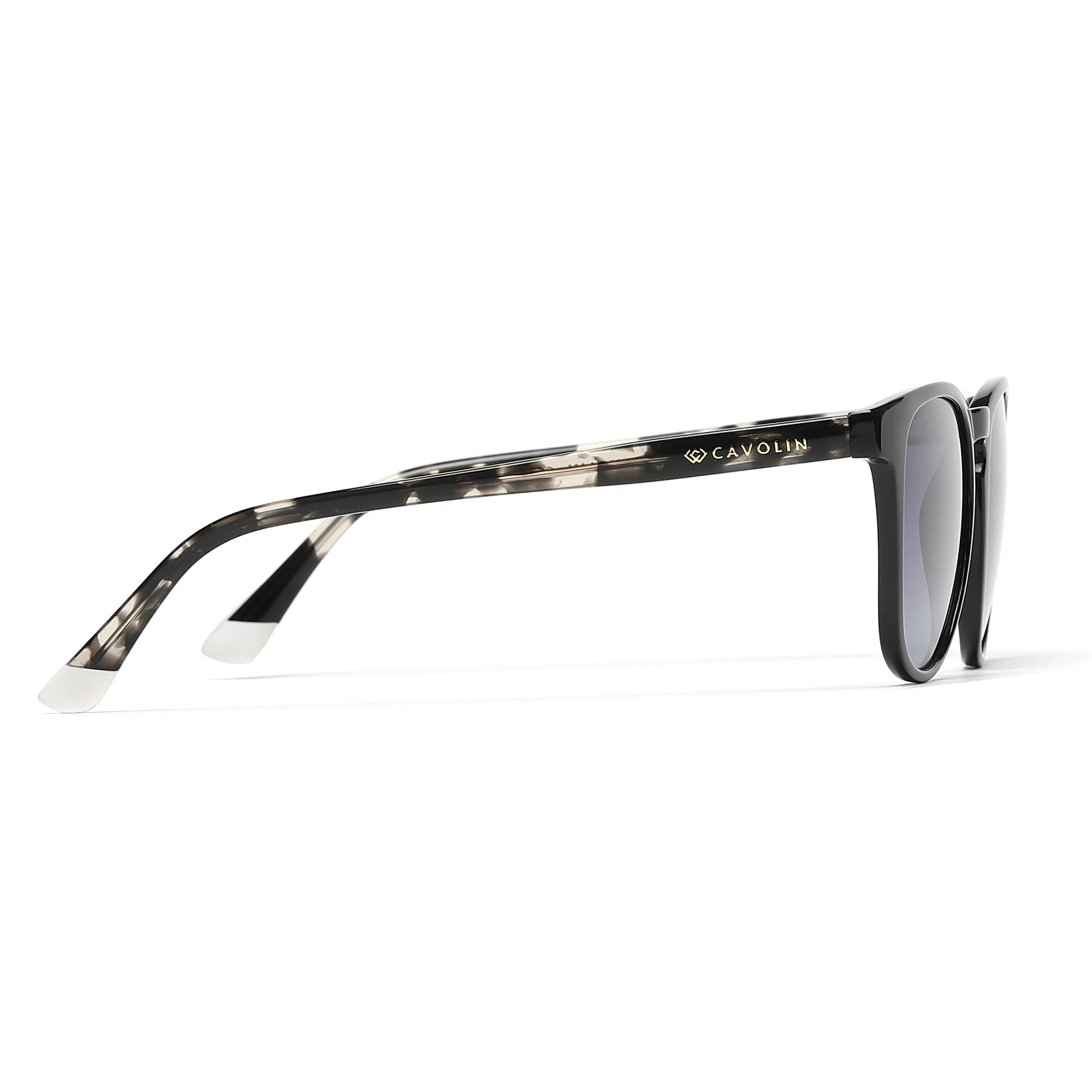 Cavolin Black Square Sunglasses