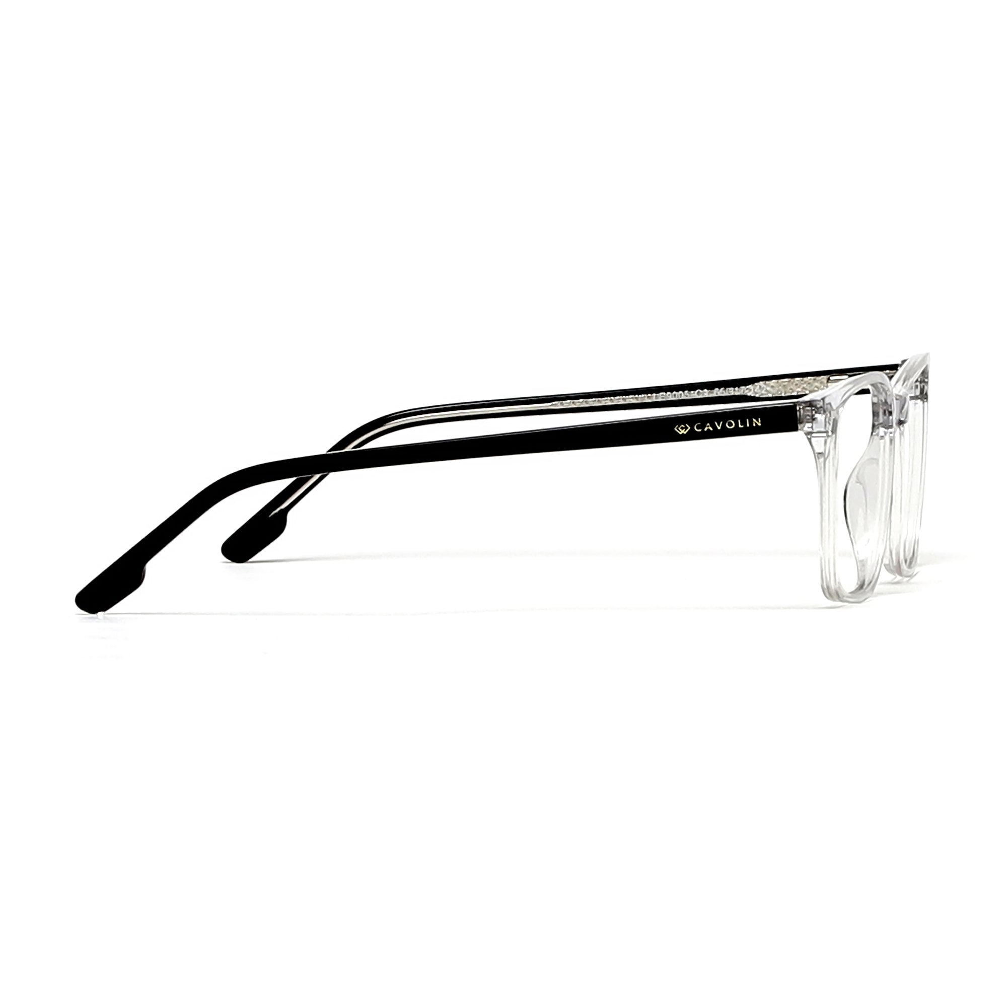 Cavolin Transparent Rectagle Eyeglasses