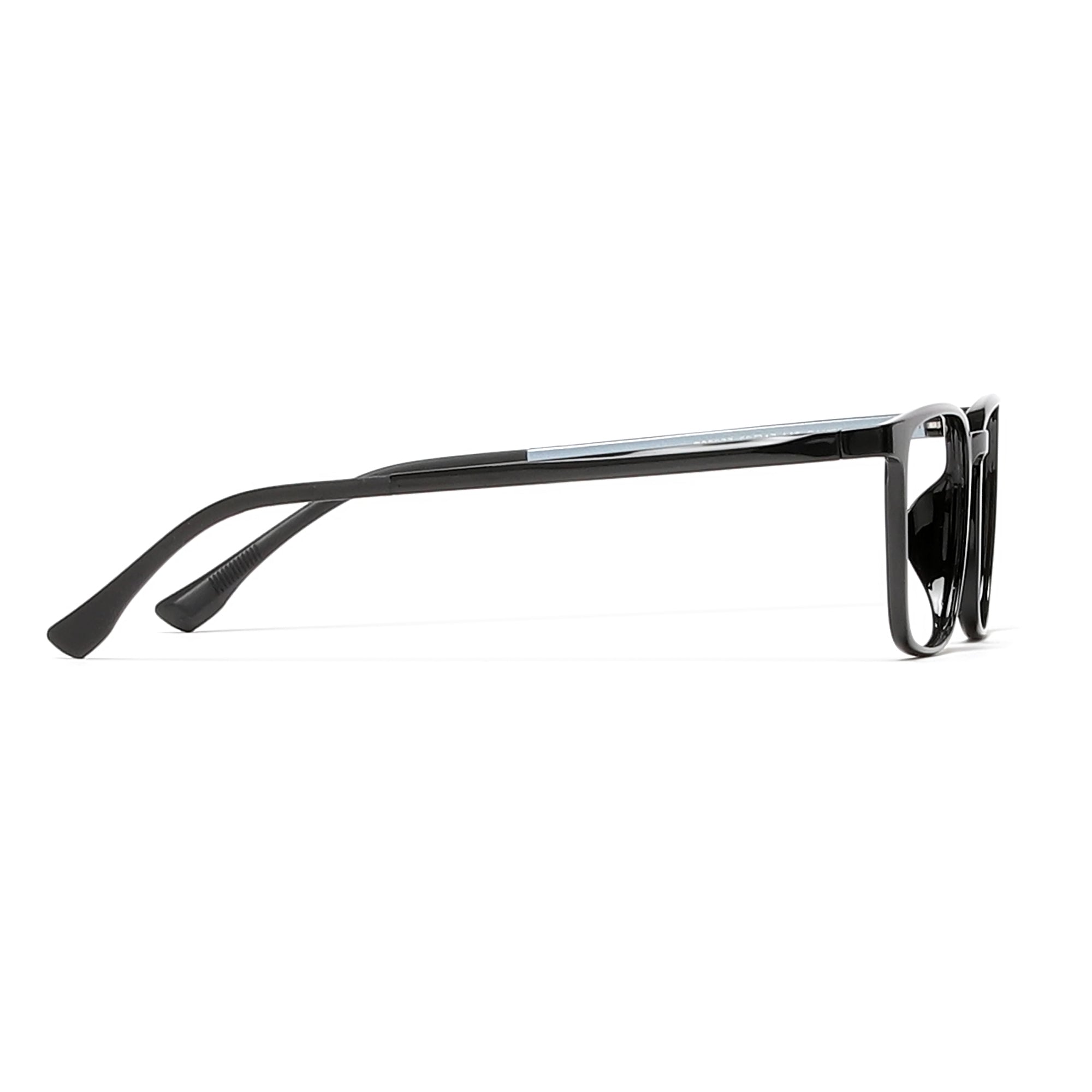 Cavolin Black Rectangle Eyeglasses