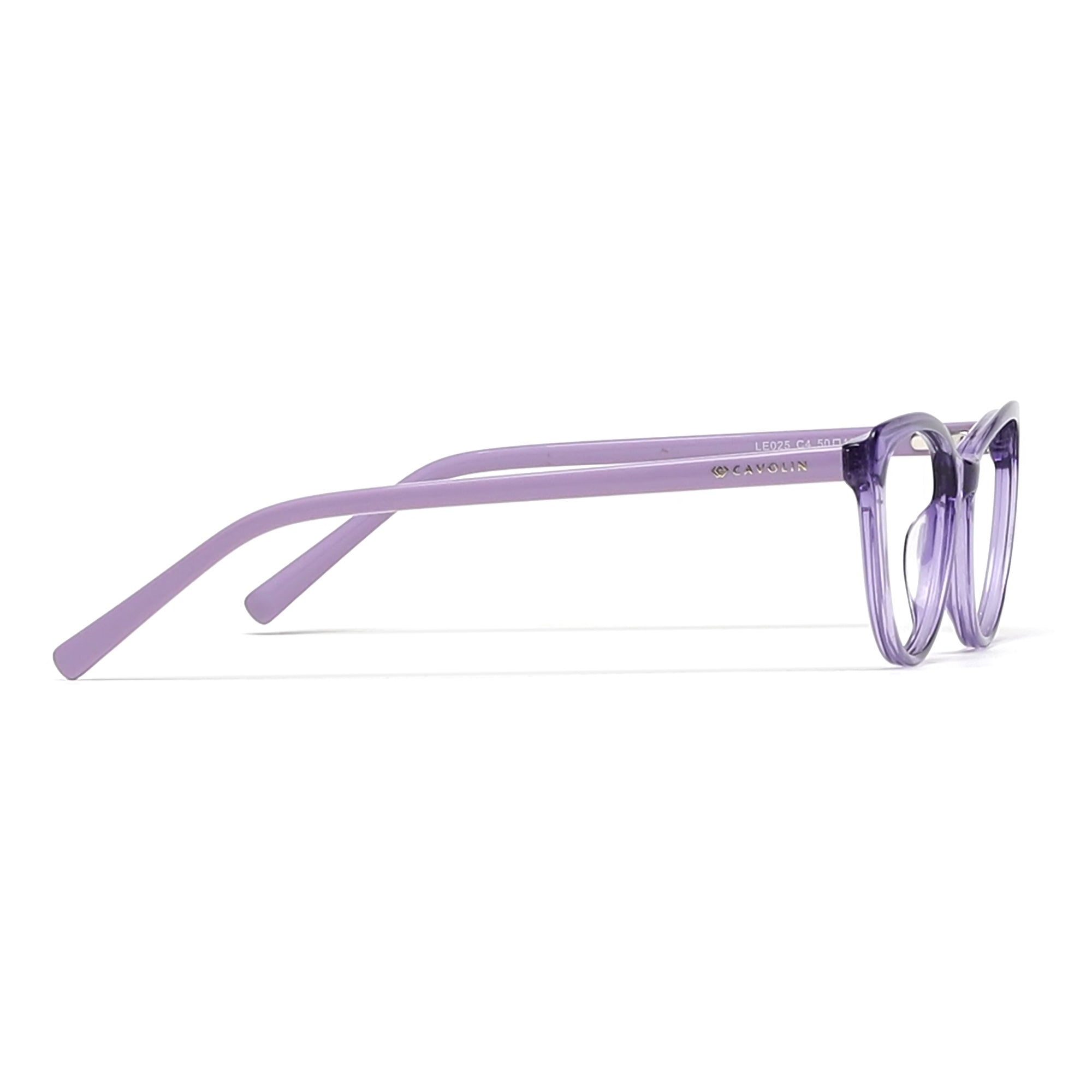Cavolin Purple Cat Eye Eyeglasses