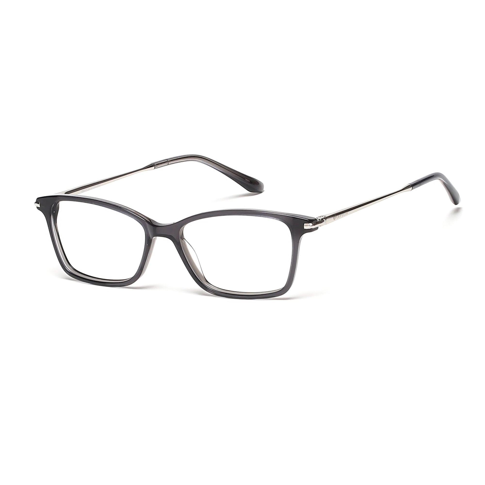 Cavolin Grey Rectangle Eyeglasses