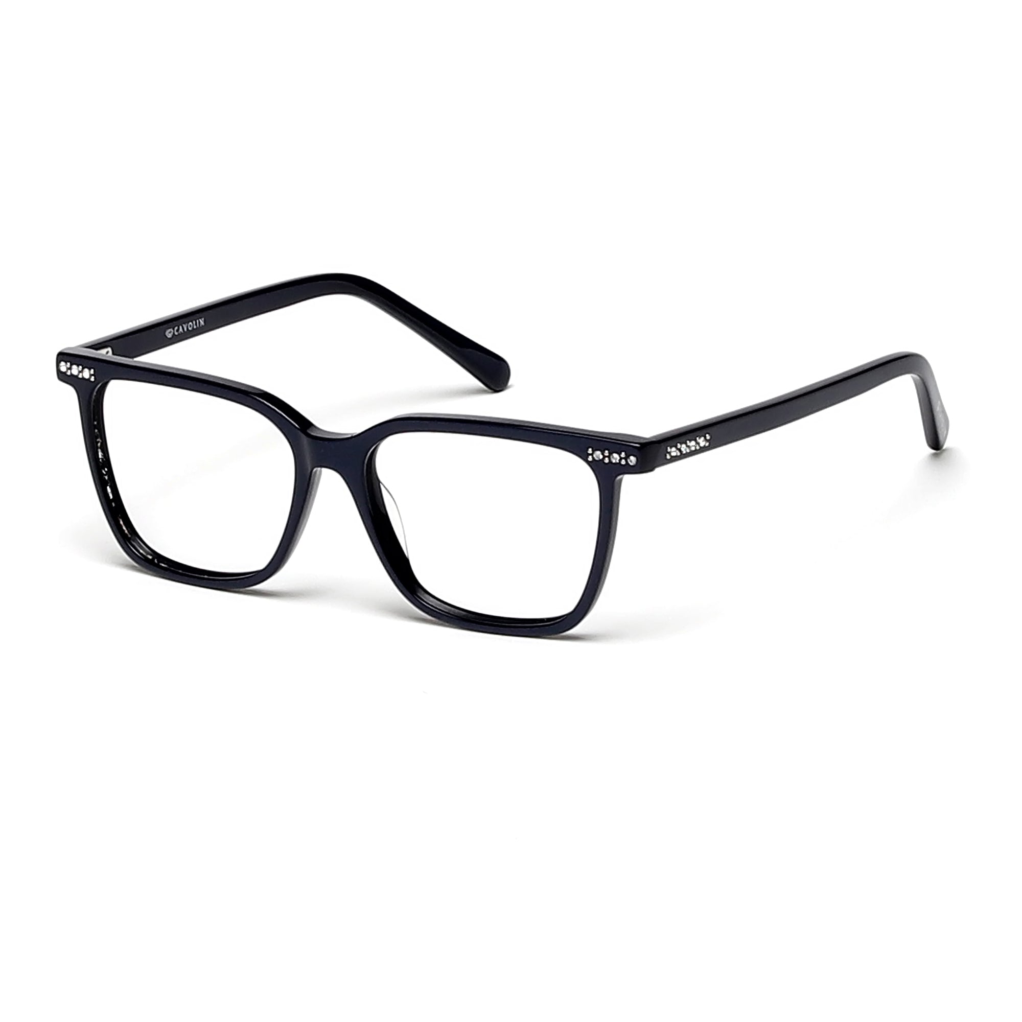Cavolin Blue Cat Eye Eyeglasses