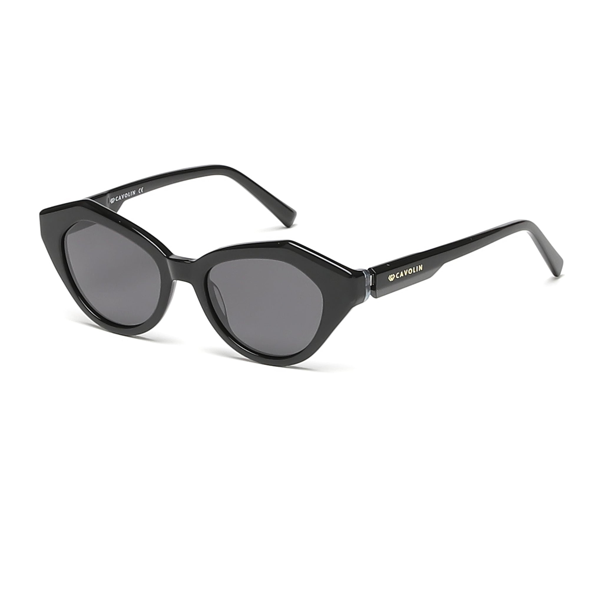 Cavolin Black Cat Eye Sunglasses