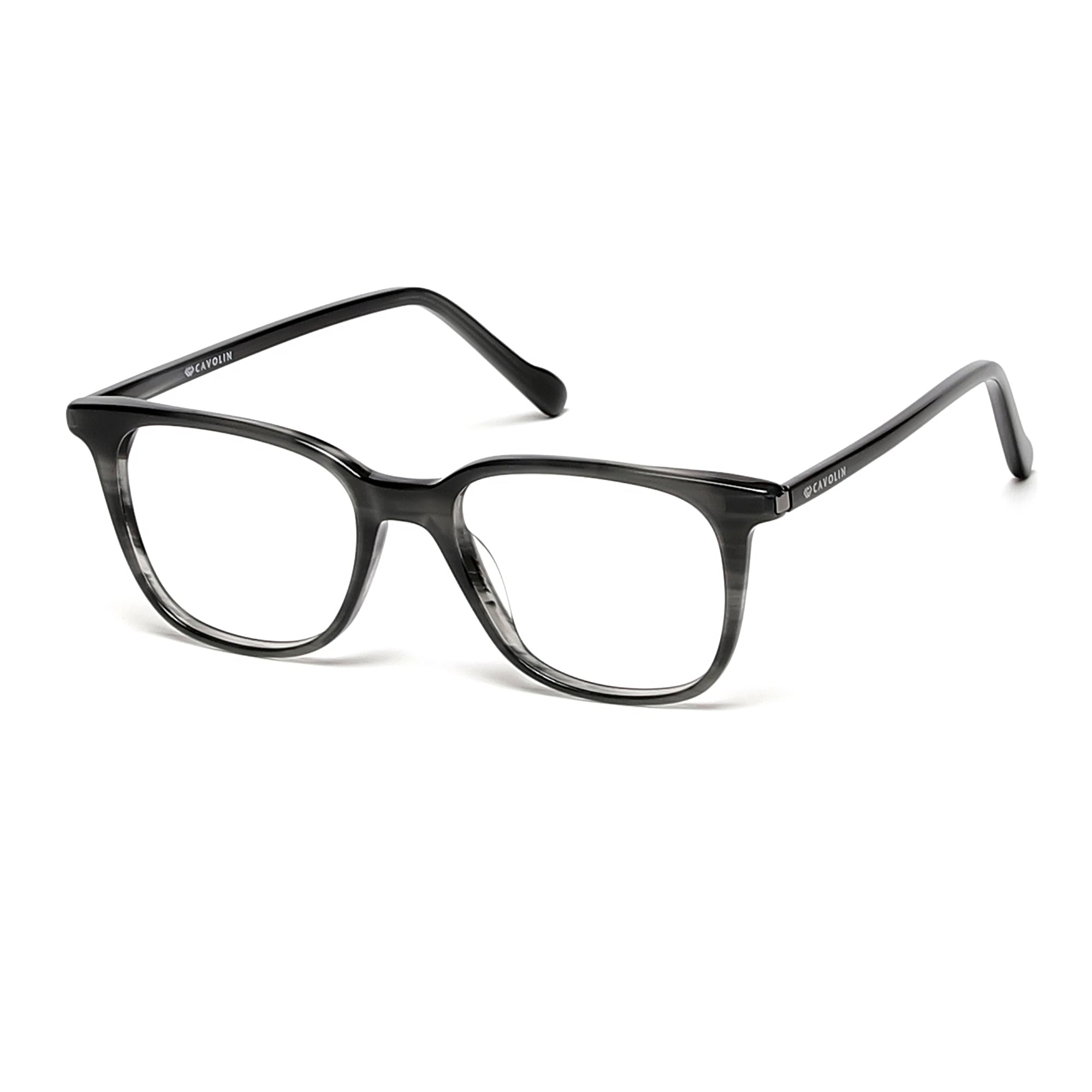Cavolin Black Square Eyeglasses