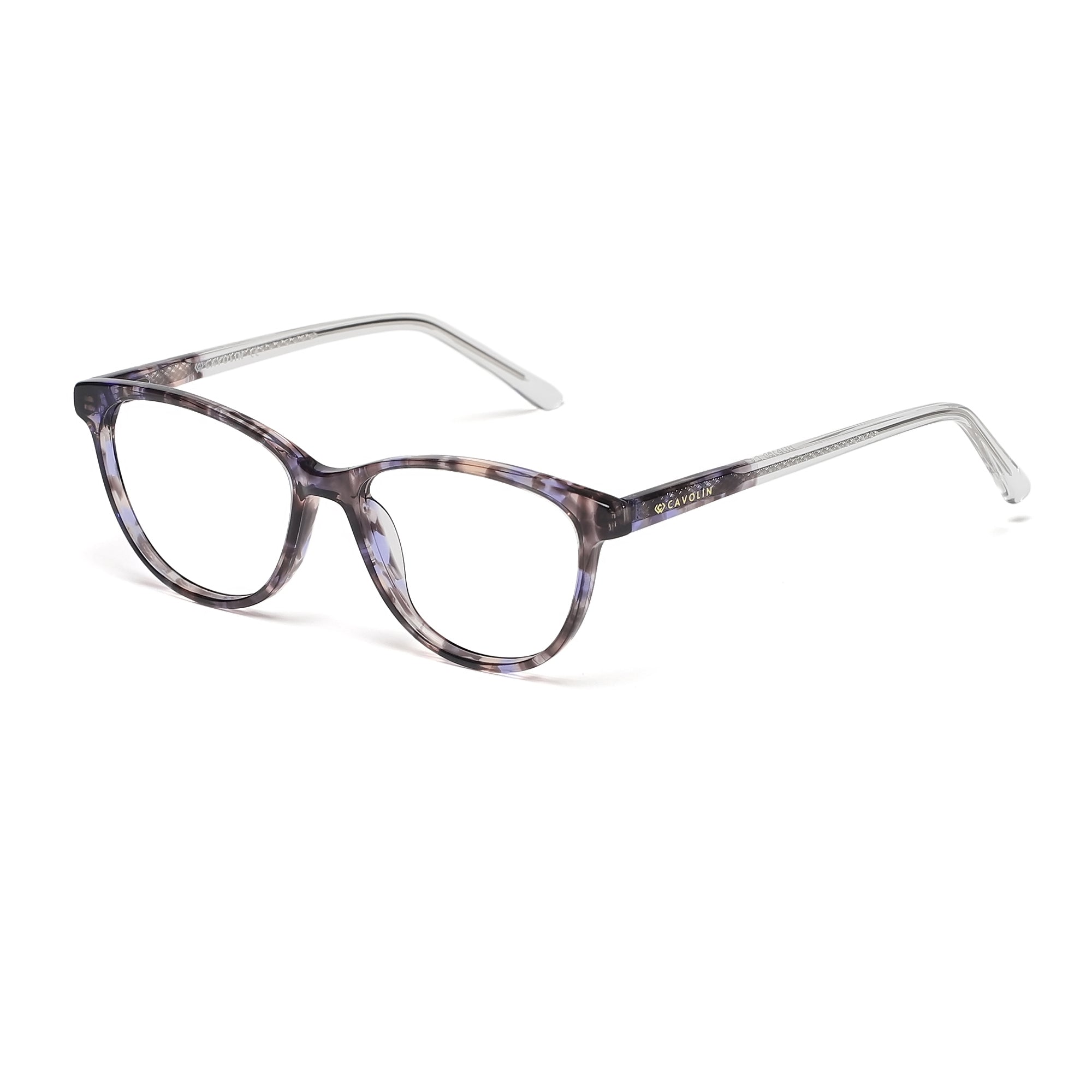 Cavolin Purple Cat Eye Eyeglasses