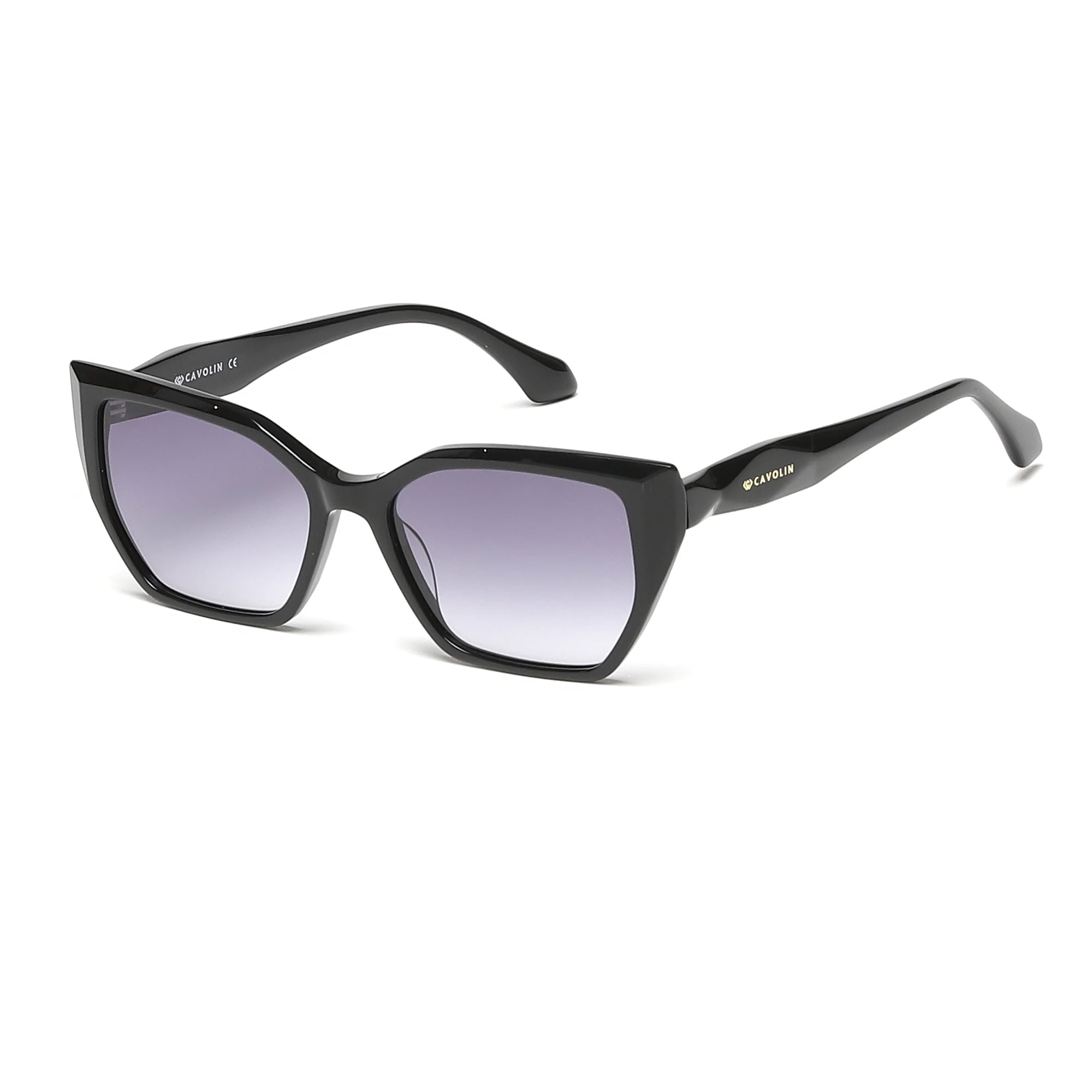 Cavolin Black Cat Eye Sunglasses