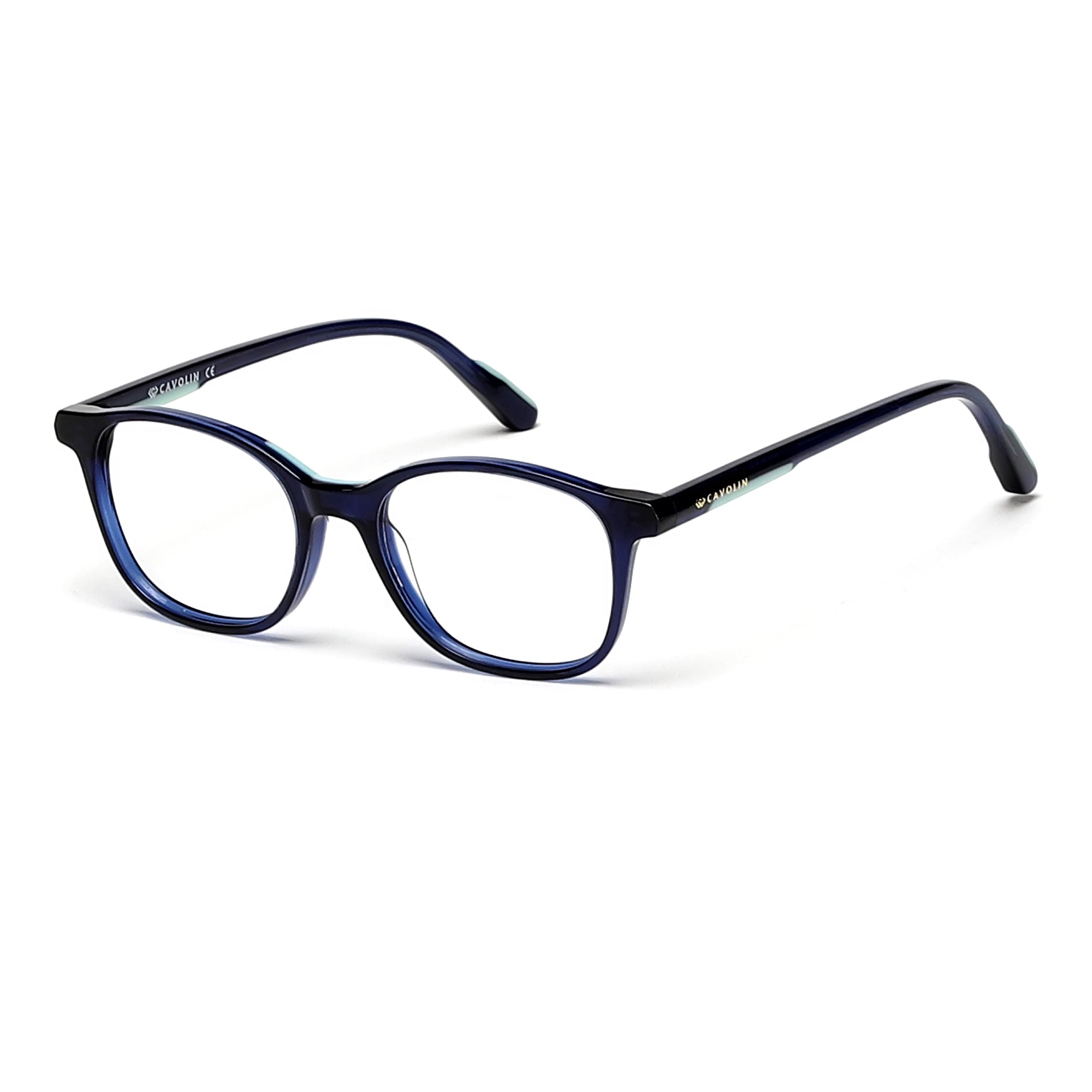 Cavolin Blue Square Eyeglasses