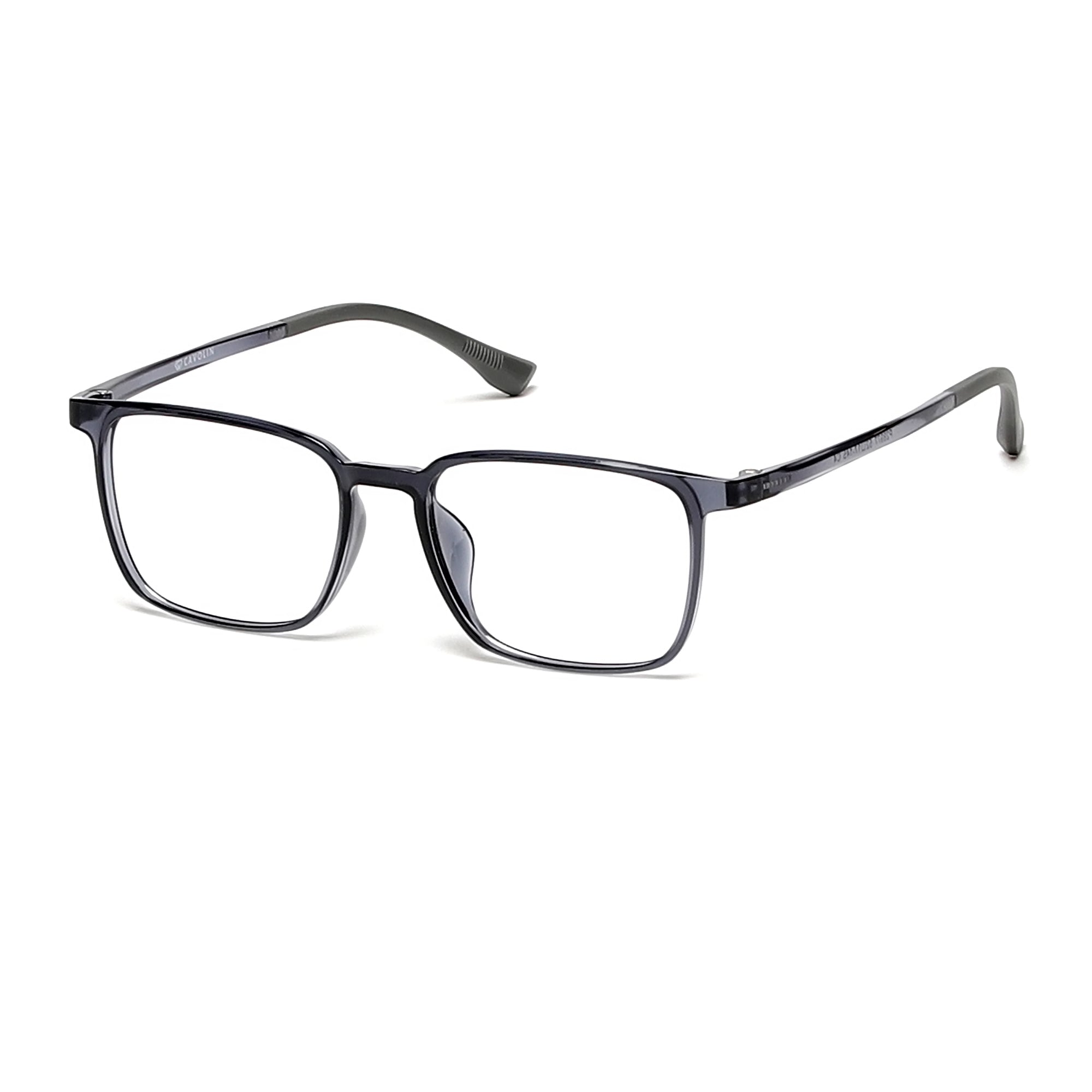 Cavolin Blue Rectangle Eyeglasses